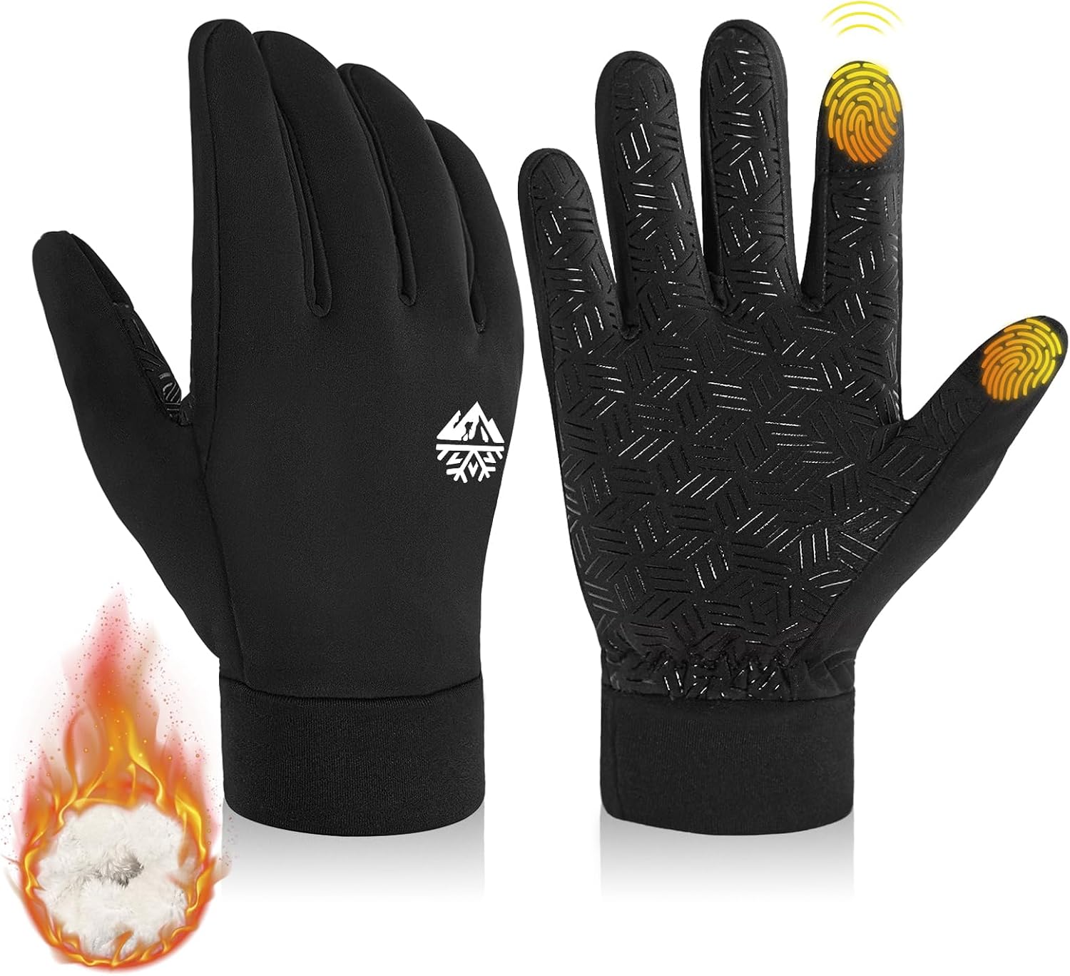 Detalle de RIGWARL Kids Winter Gloves, Fleece-Lined