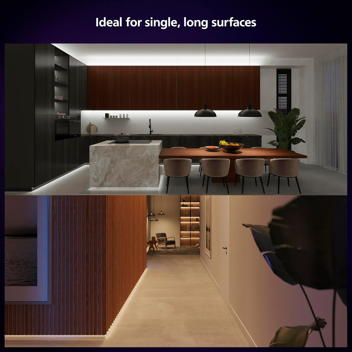 Thumbnail 4 de Philips Hue Indoor 5-Metre Solo Lightstrip Base Kit