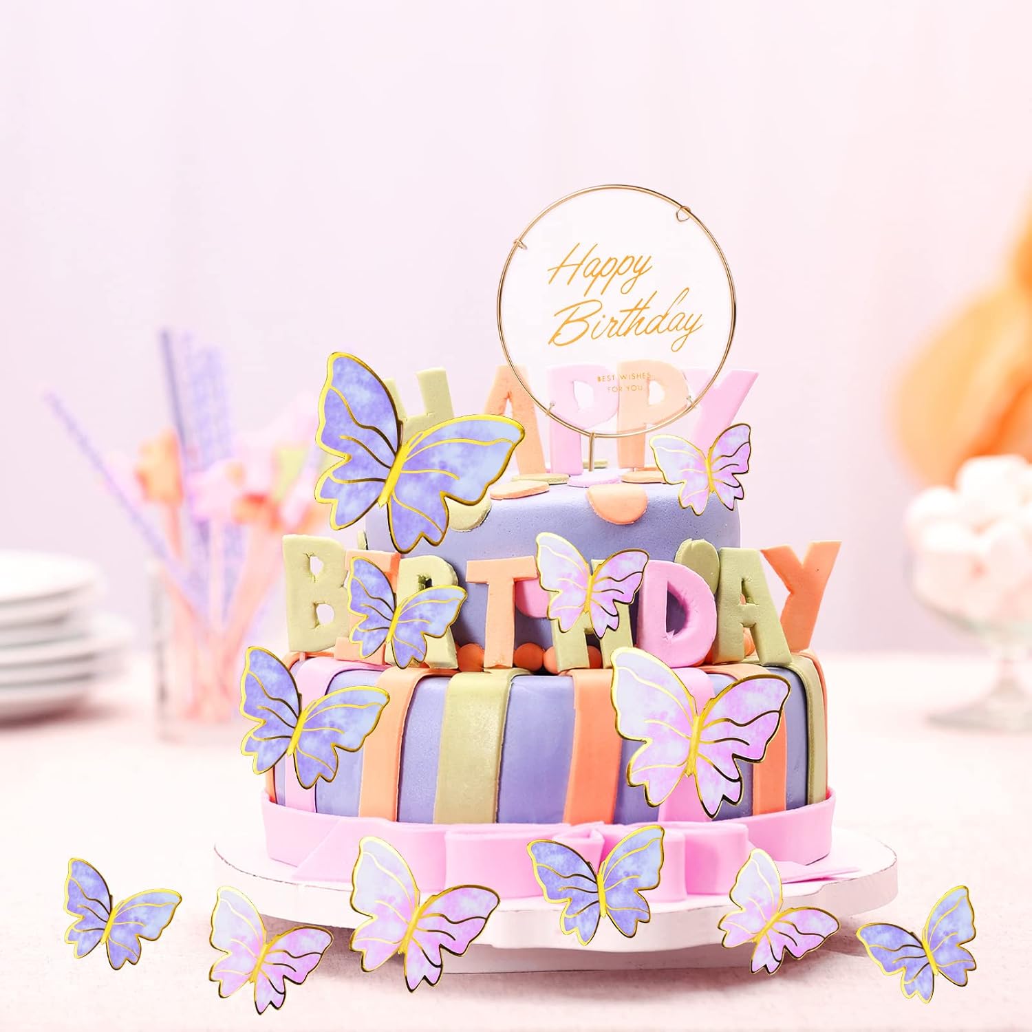 Thumbnail 5 de OSDUE Topper Torte 21 pezzi 🍰