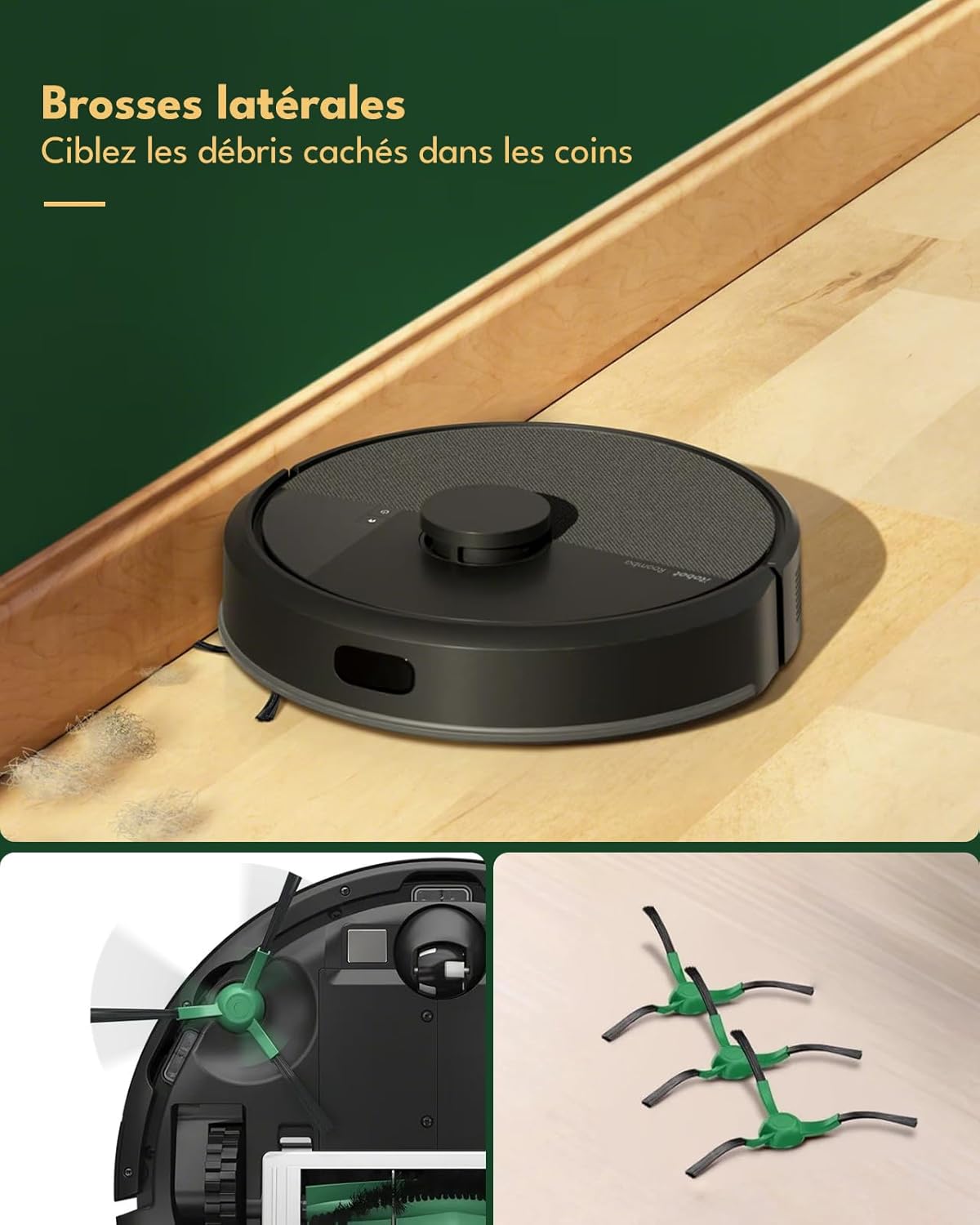Thumbnail 3 de Lot de 18 Accessoires iRobacc pour Roomba 105 Combo / Roomba Combo Essential