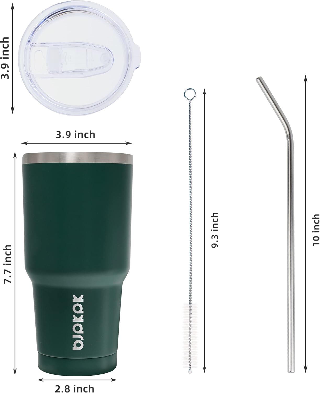 Thumbnail 1 de BJPKPK Insulated Tumbler, 30 oz
