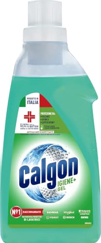 Detalle de Calgon Igiene+ Gel Anticalcare 1,5 L – Additivo Disinfettante per Lavatrice
