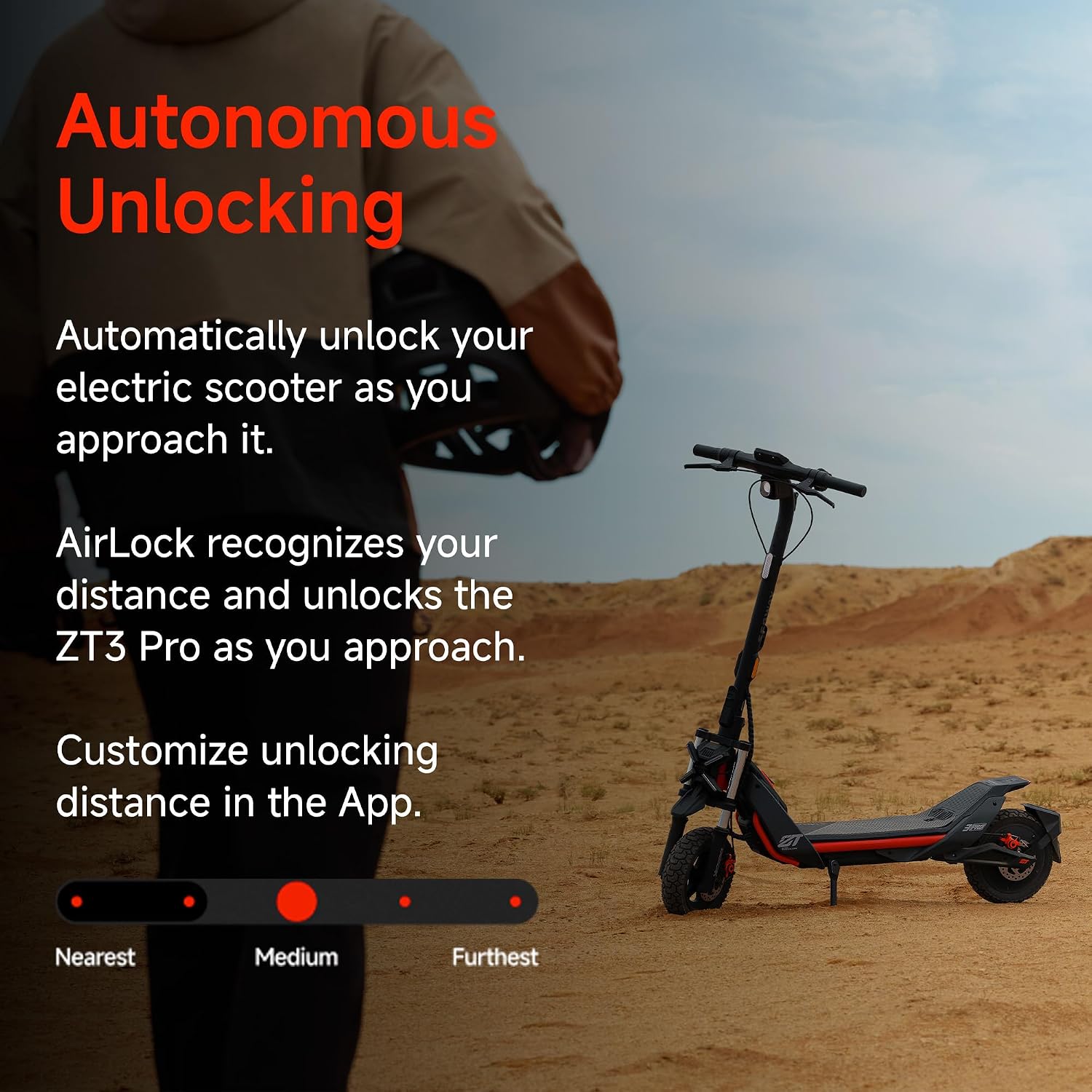 Thumbnail 6 de Segway electric scooter ZT3 Pro