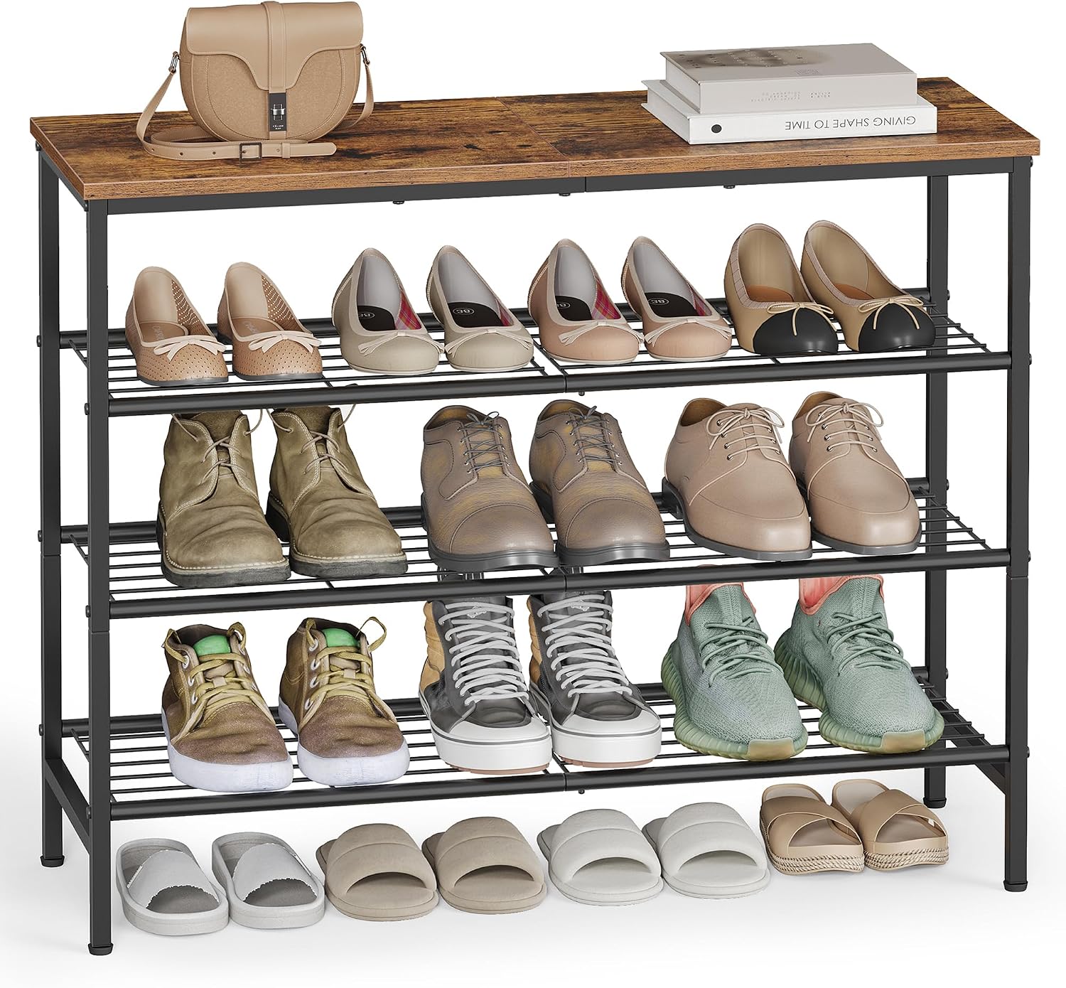 Thumbnail 6 de VASAGLE Shoe Rack, 5-Tier