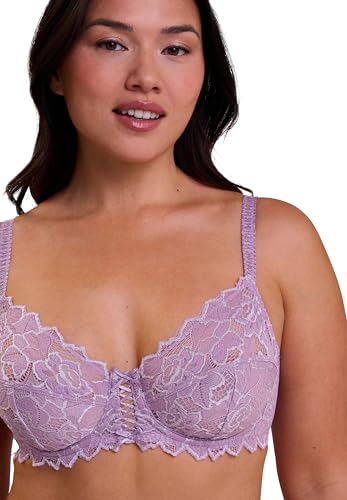 Detalle 2 de Sans Complexe Arum Soutien-Gorge Emboitant en Dentelle avec Armatures – 90C Lavande