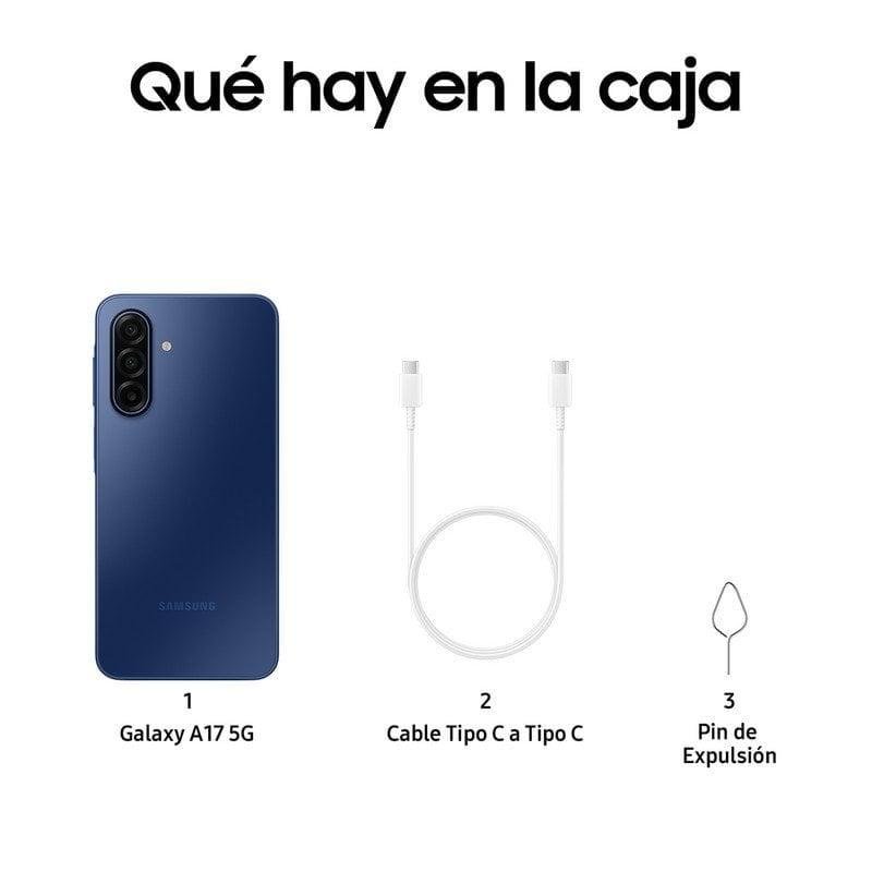 Thumbnail 2 de Samsung Galaxy A17 5G (EU) 8GB/256GB con pantalla 6.7" Super AMOLED y IA en color Azul