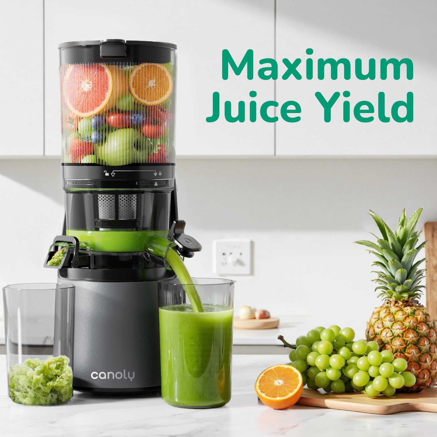 Thumbnail 5 de Canoly C16 Cold Press Juicer 6" Feed