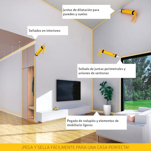 Thumbnail 9 de Sikaflex 11 FC Purform 300ml masilla multiusos 🏷️