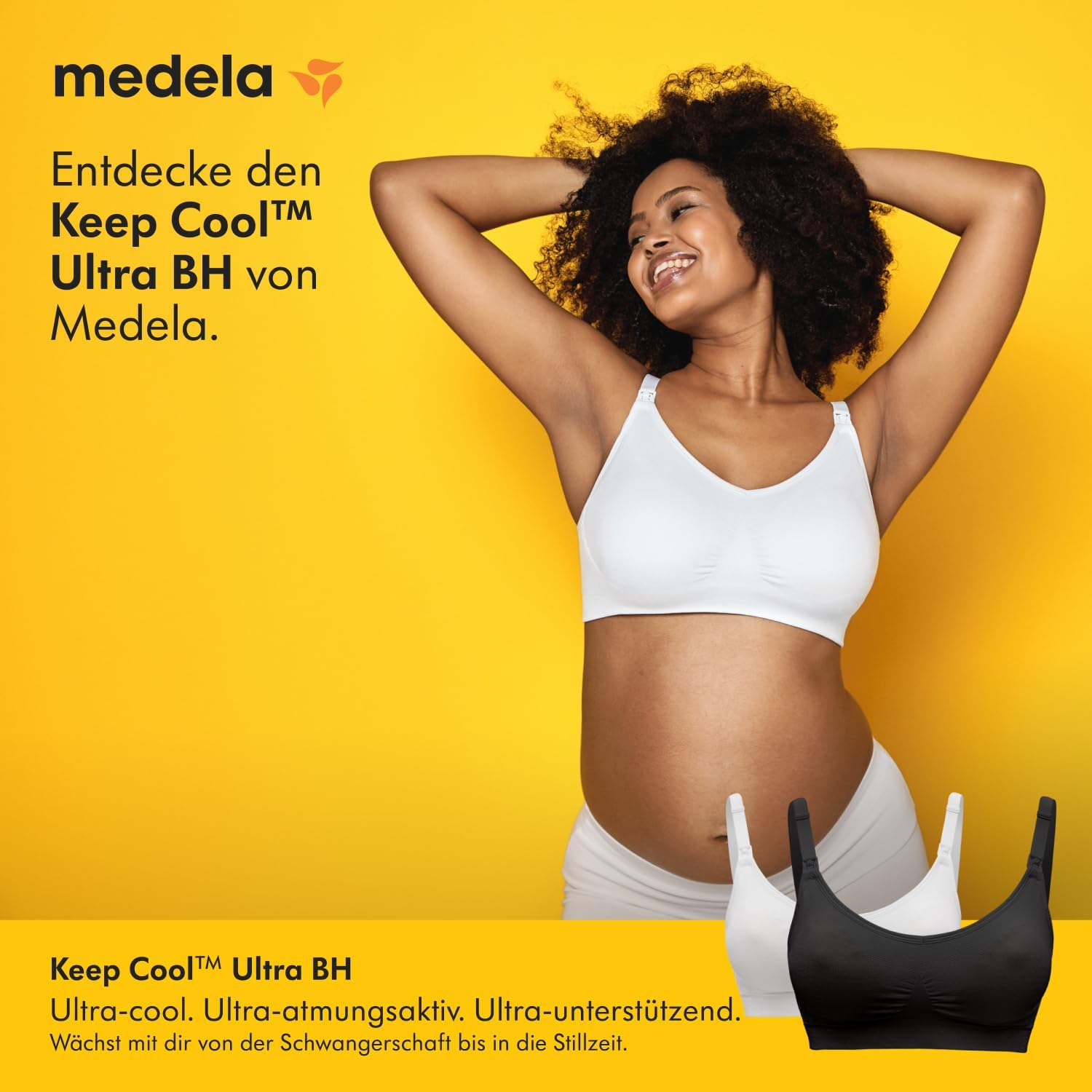 Detalle 2 de Medela Keep Cool Ultra Nahtloser Still-BH