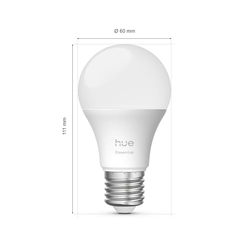 Thumbnail 10 de Philips Hue Essential Smart A60 LED Bulb (E27, B22) — 1 Pack