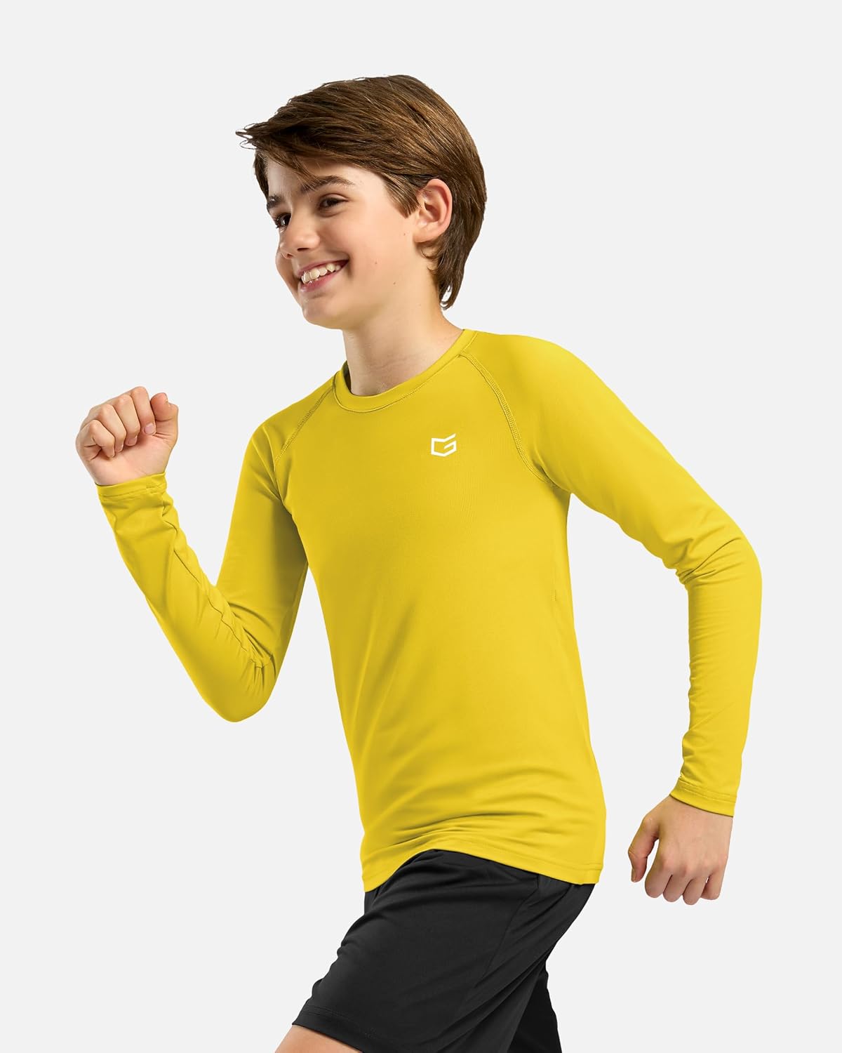 Detalle 2 de Boys' Compression Shirt, Long Sleeve