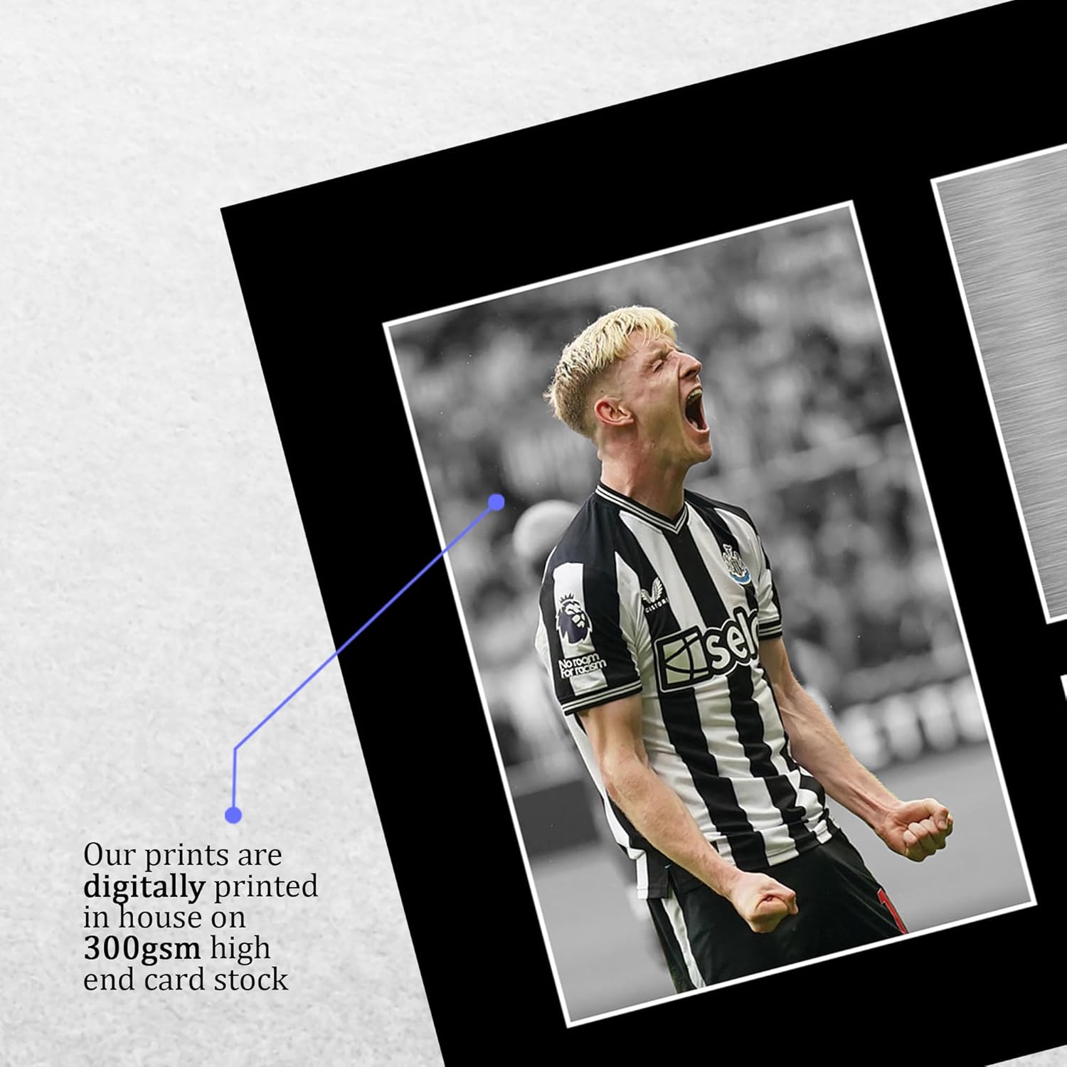 Thumbnail 3 de HWC Trading A4 Anthony Gordon Magpies signed autograph picture (printed photo) for football fans