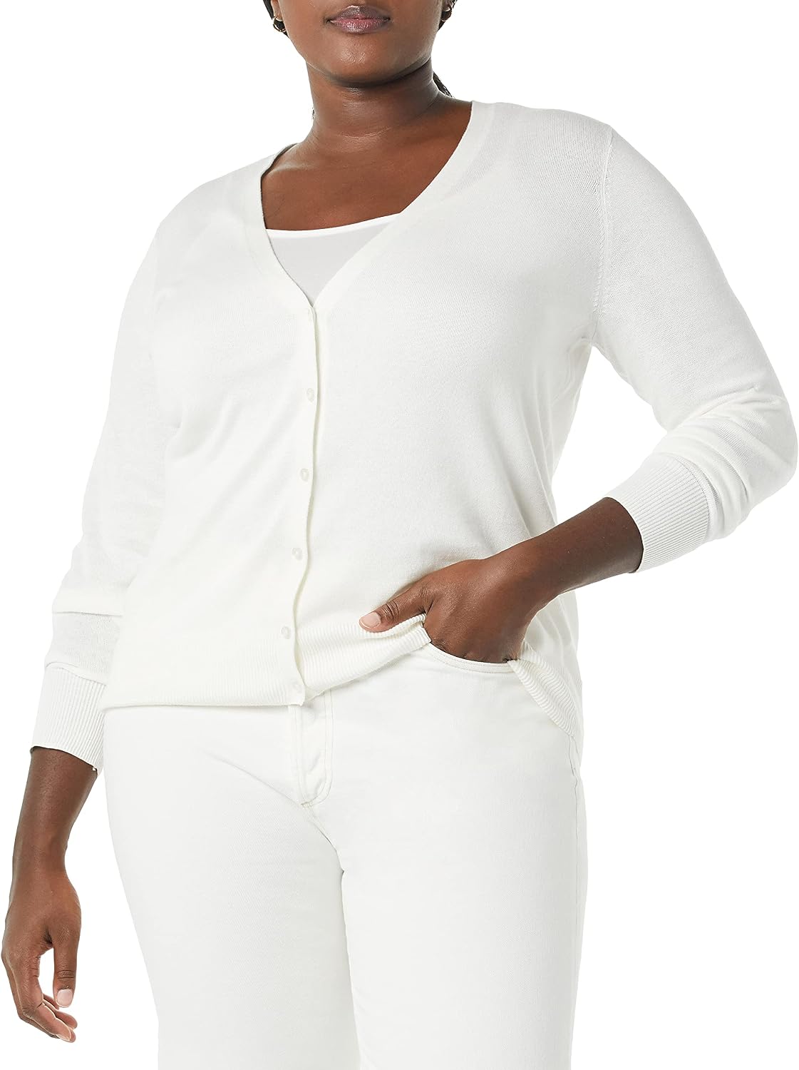 Thumbnail 4 de Amazon Essentials Lightweight V-Neck Cardigan Sweater