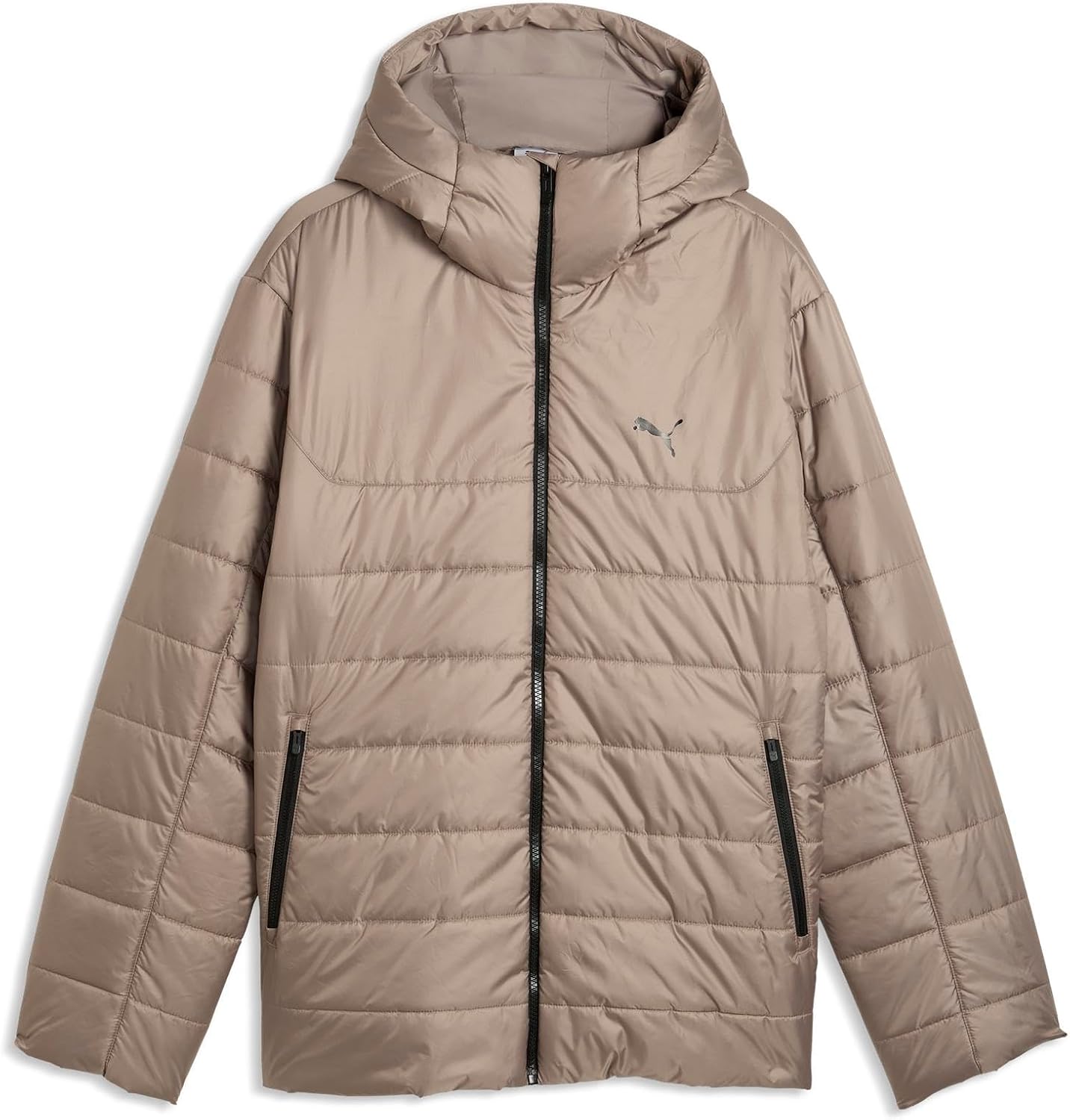 Detalle de PUMA ESS 690959 フーデッド中綿ジャケット メンズ レギュラーフィット・フルジップ