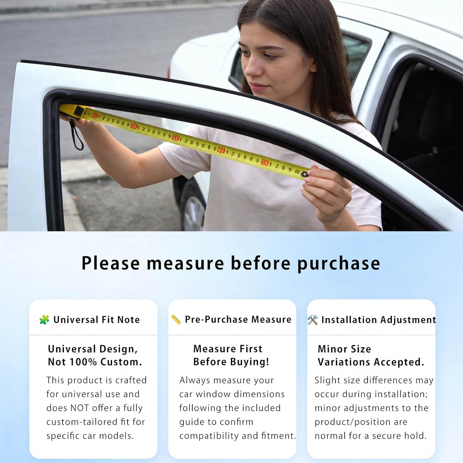 Thumbnail 4 de QZZYXYL Car Curtains 4 pcs