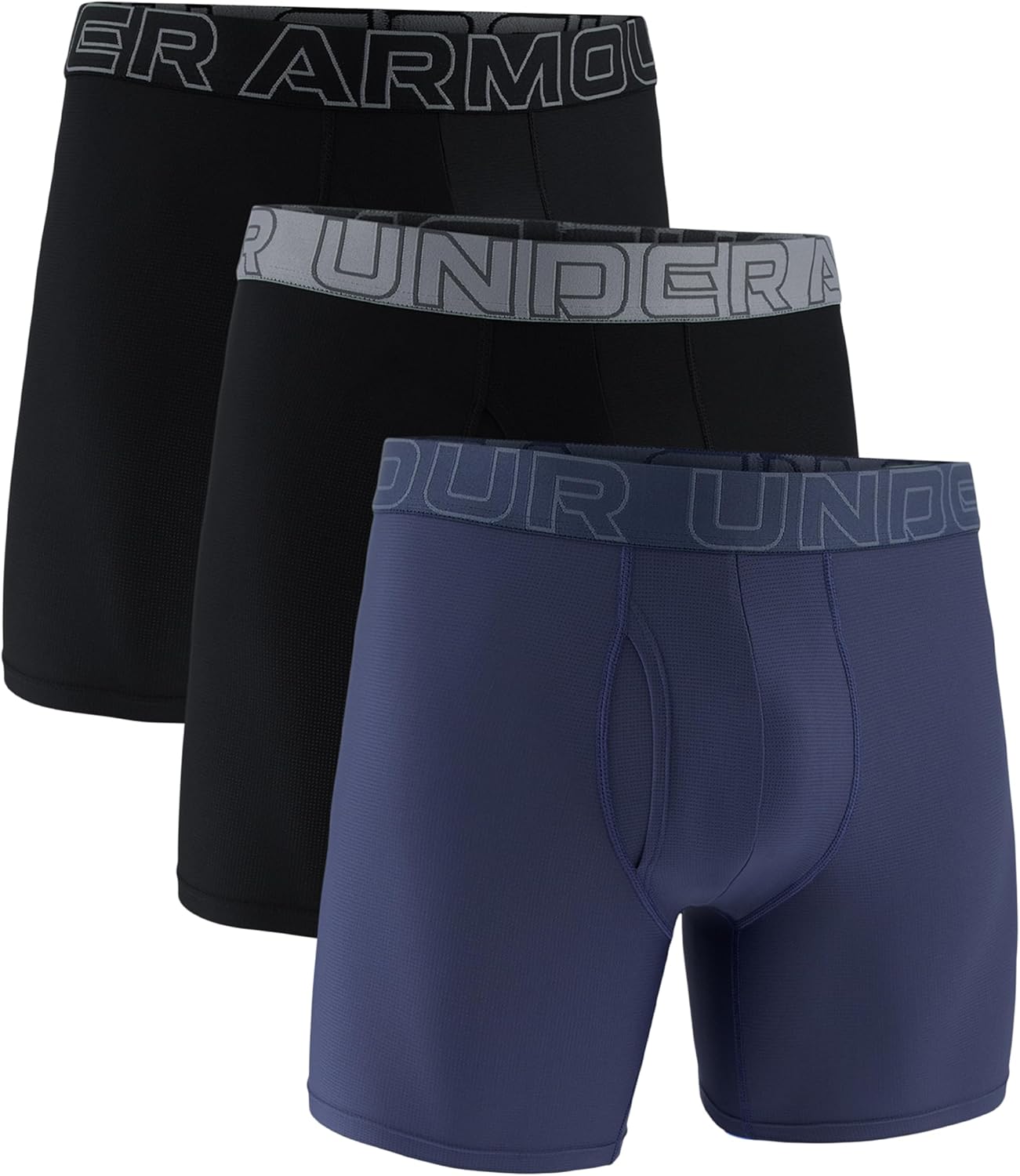 Thumbnail 6 de Under Armour Men’s Performance Tech Mesh Boxerjock Briefs Multi-Pack (6" Inseam) — All-Day Comfort