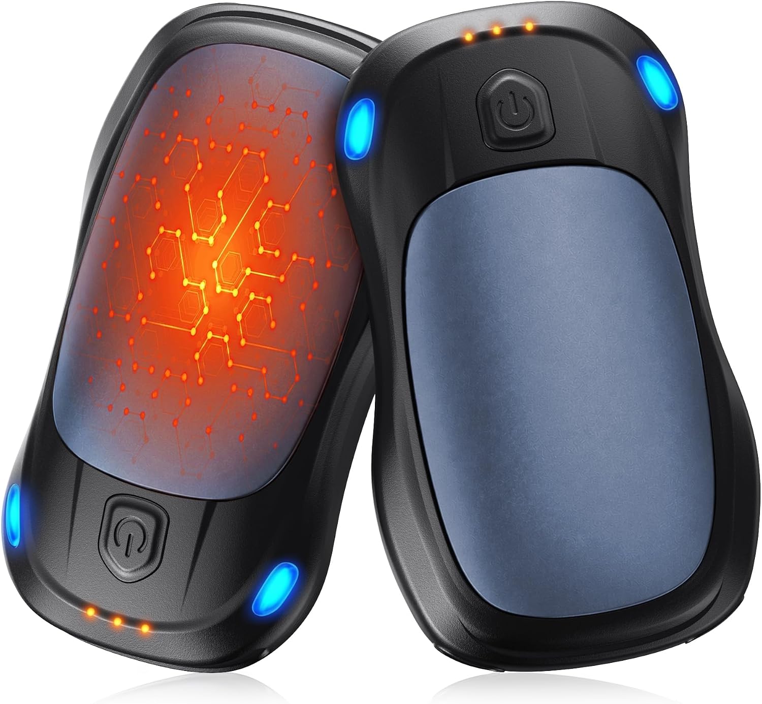 Detalle de MKG Rechargeable Hand Warmers 2-Pack with Magnetic Design and 3 Heat Settings