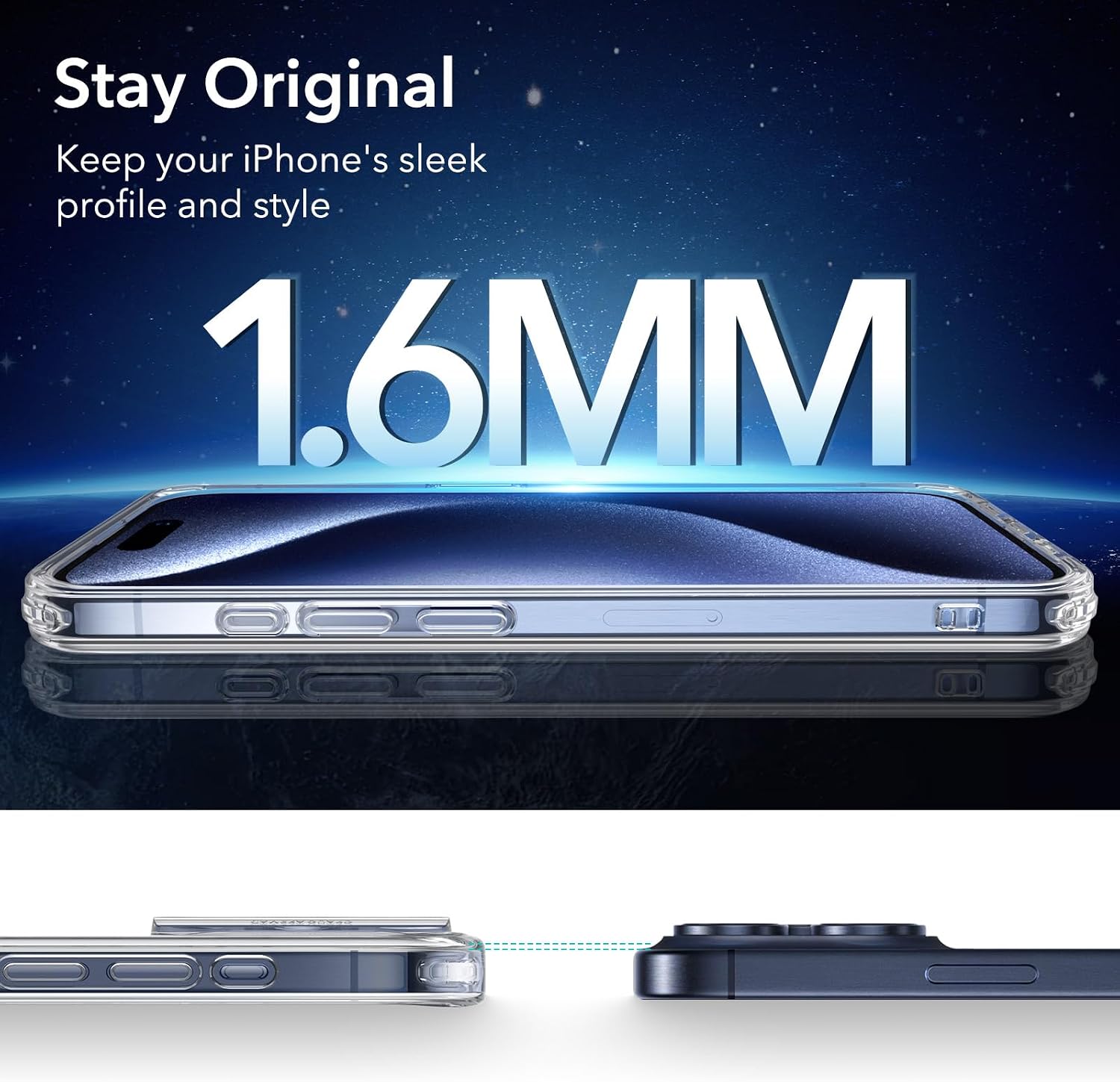 Thumbnail 6 de ESR Classic Clear Case for iPhone 15 Pro Max