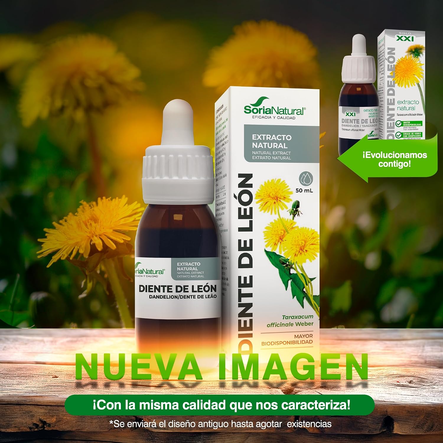 Thumbnail 1 de Soria Natural Extracto de Diente de León 50 ml