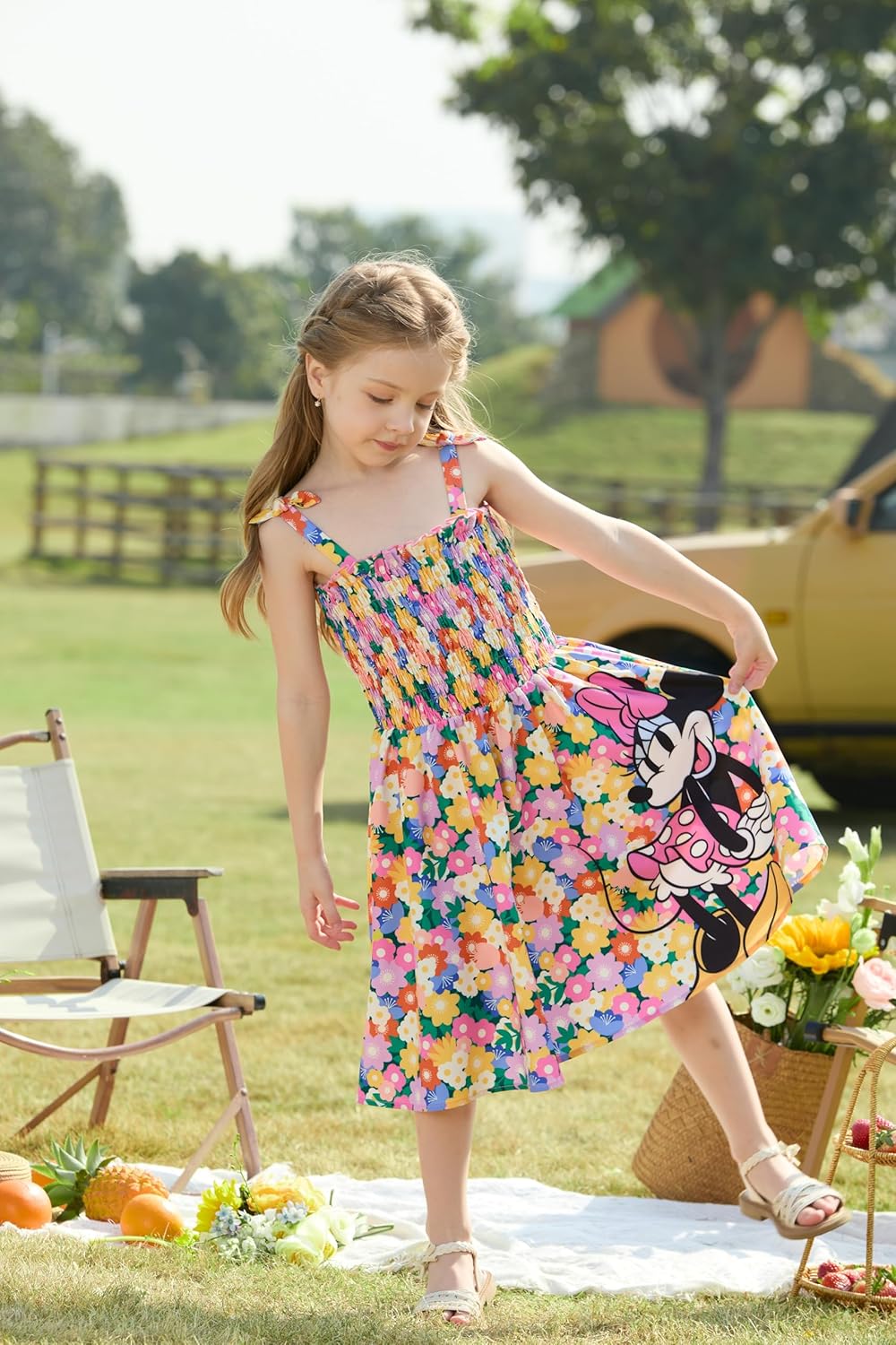 Detalle 1 de Disney Minnie Stitch Toddler Dress for Girls