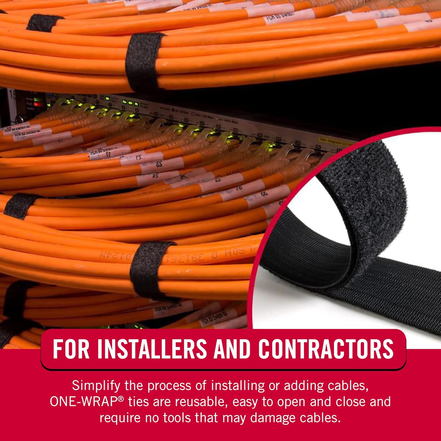 Thumbnail 5 de VELCRO Brand ONE-WRAP Heavy Duty Straps 45 ft