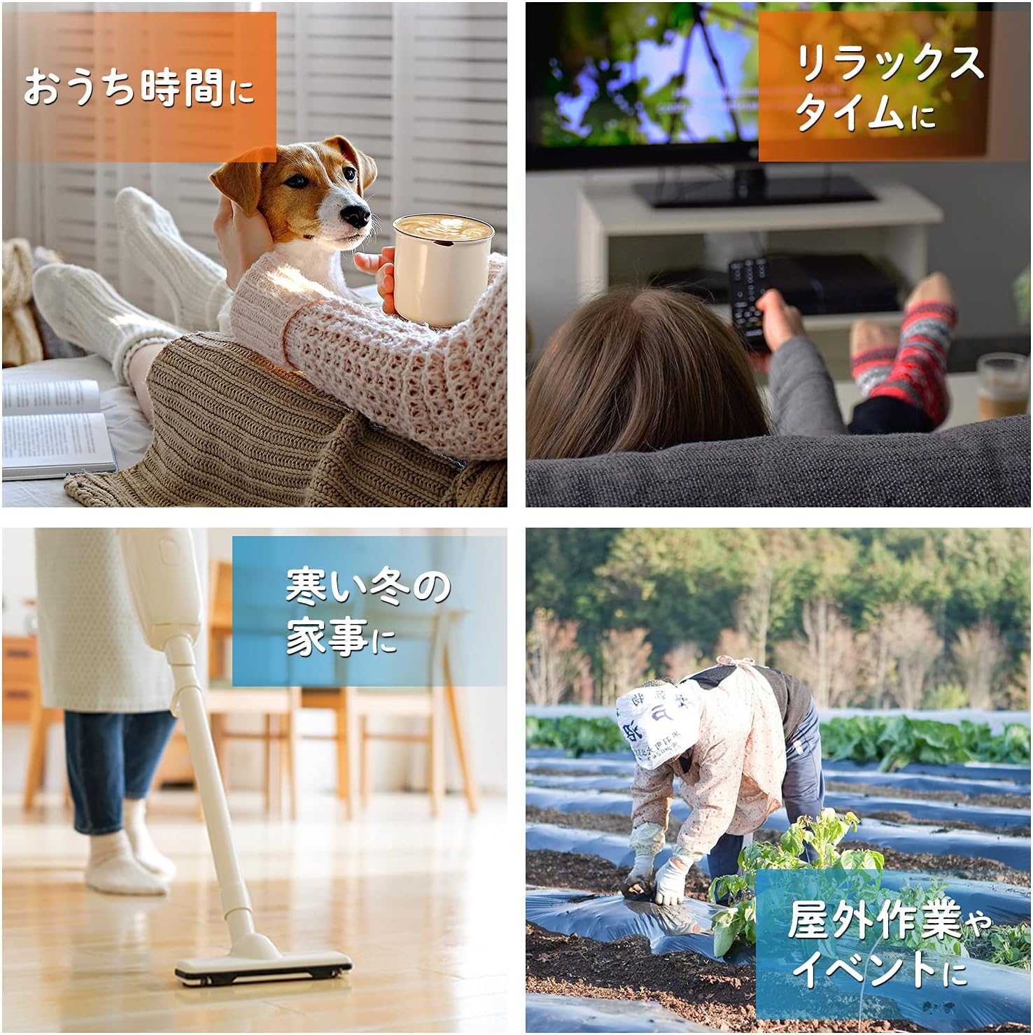 Detalle de レック(LEC) 温めぐり かけぽか 首掛け使い捨てカイロ 5セル形状・約42℃発熱・30個入