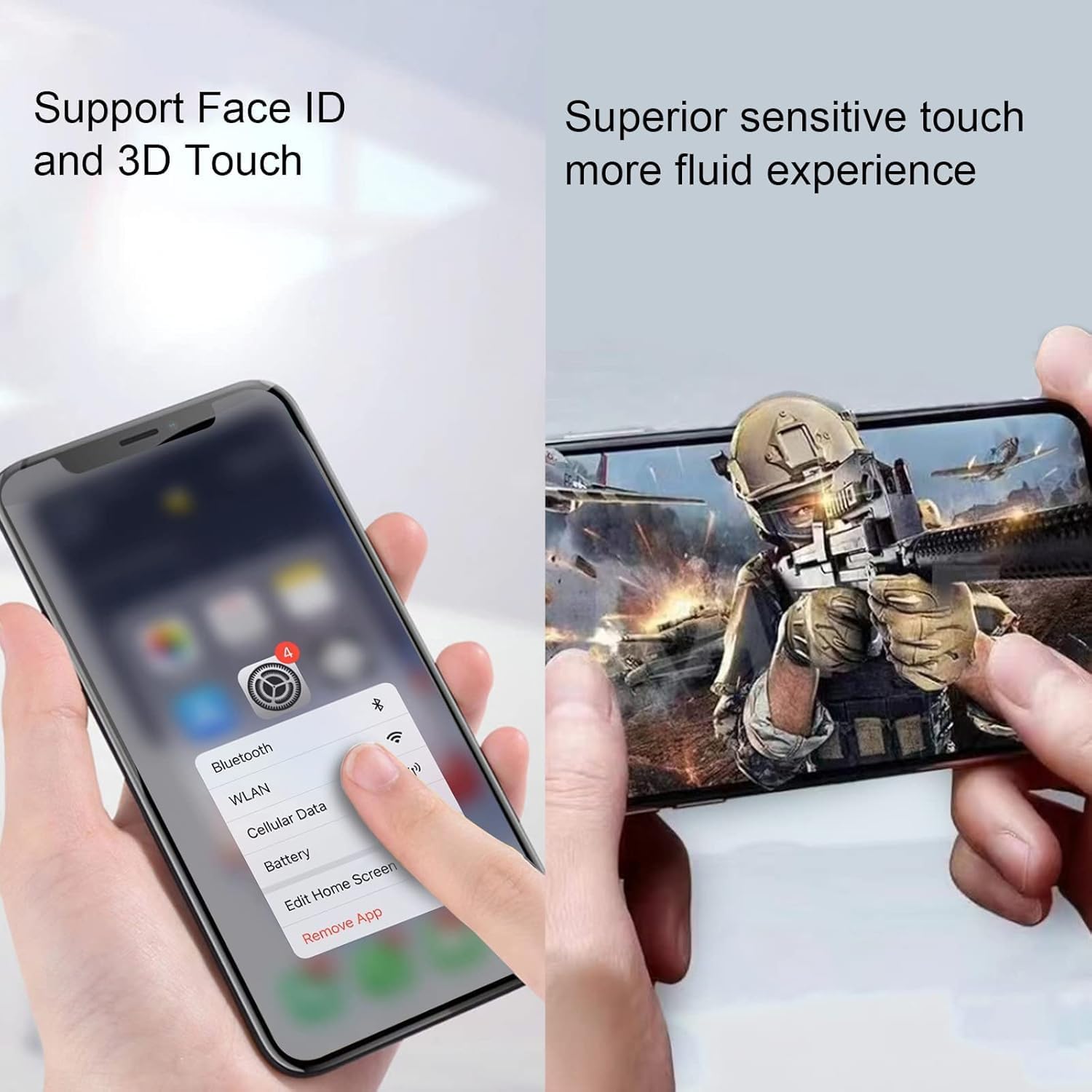 Thumbnail 6 de for iPhone 14 Screen Replacement Kit: 6.1" LCD Display with 3D Touch Digitizer and Frame Adhesive