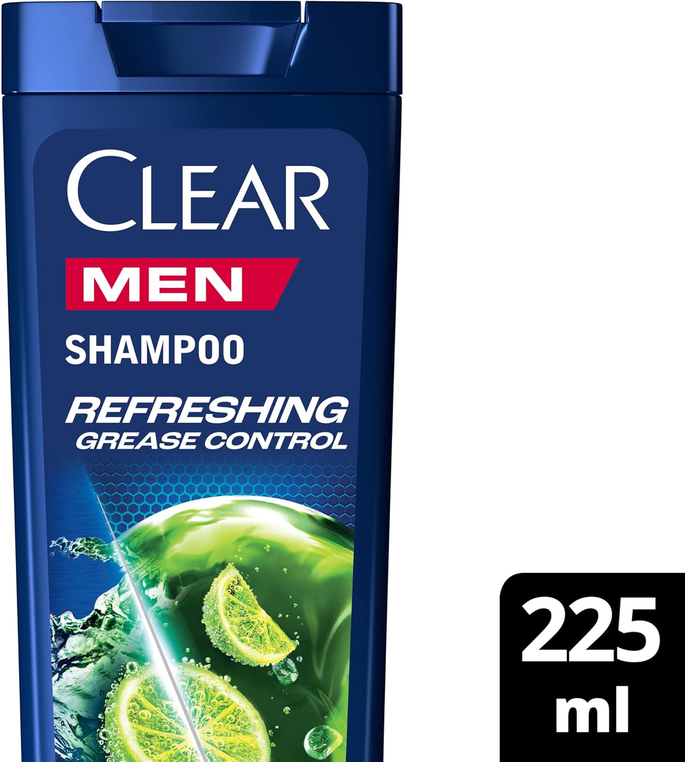 Thumbnail 1 de Clear Men Shampoo Uomo Refreshing Grease Control 3x225 ml: detergente anti-forfora e anti-sebo