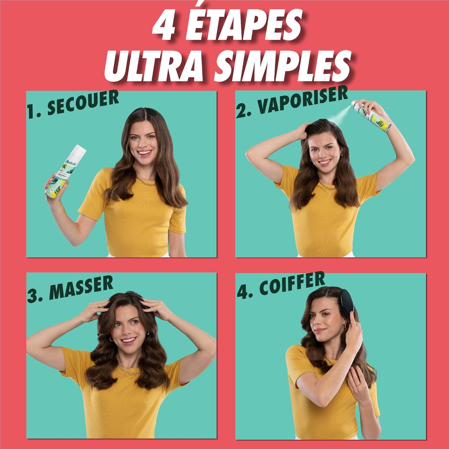 Thumbnail 5 de Batiste Shampooing sec Original 3x200 ml 💇♀
