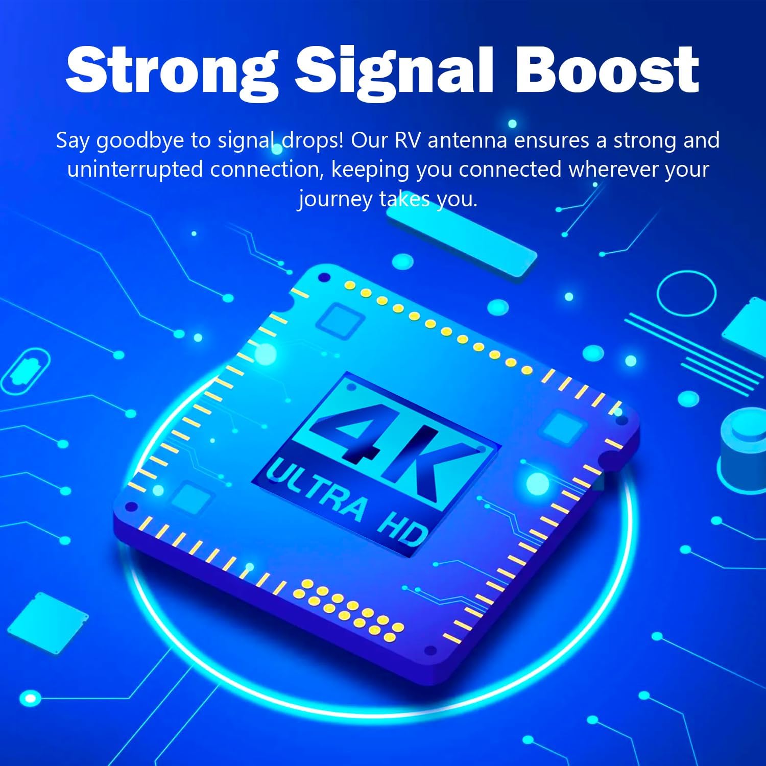 Thumbnail 3 de BsphereX Outdoor TV Aerial for Freeview HD (Long Range Digital) with High Gain, 4K/1080p & DAB Support