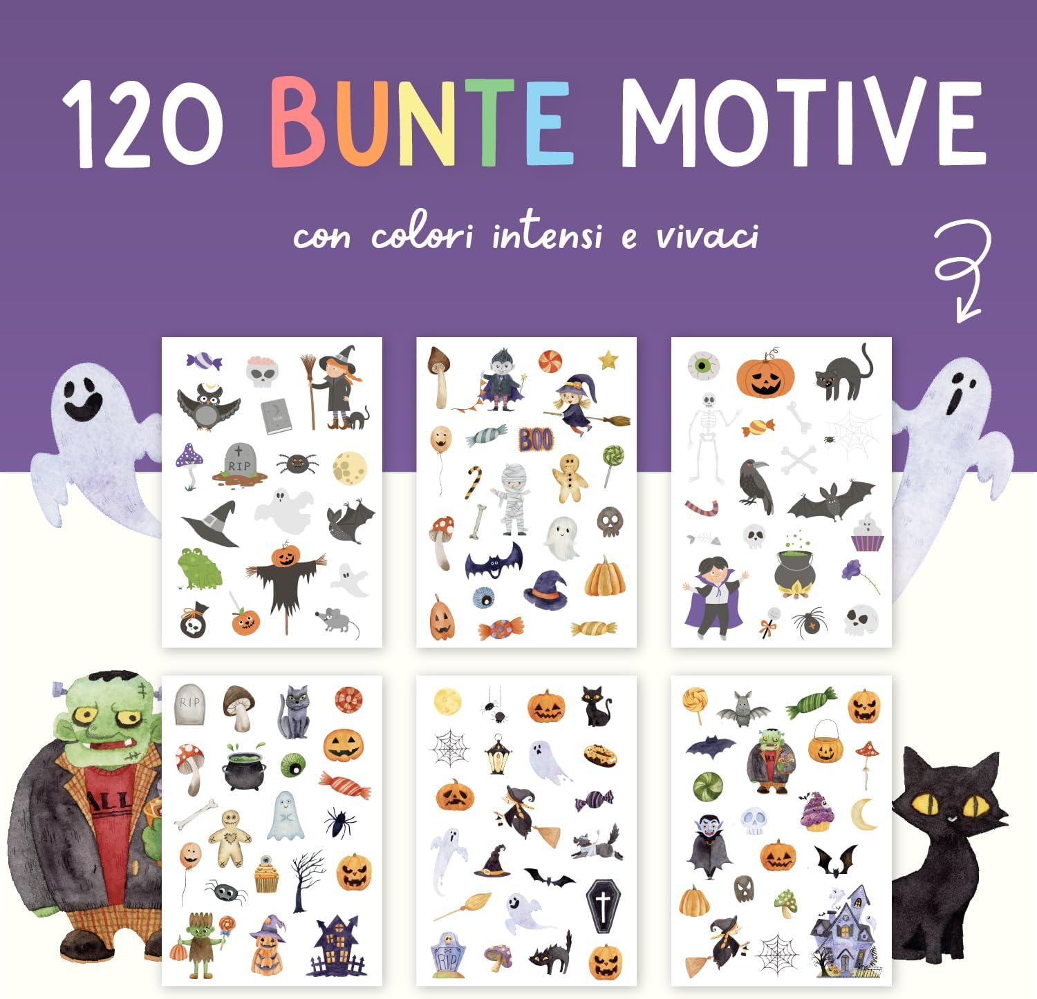 Thumbnail 1 de Famifidus 120 Tatuaggi per bambini 🎨