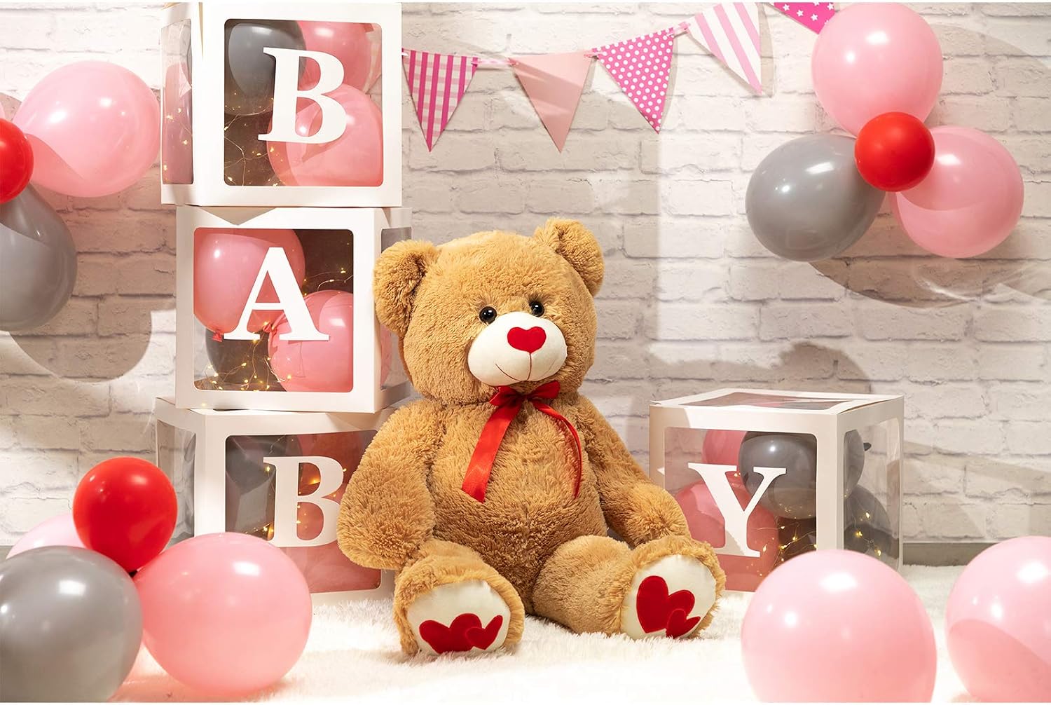 Thumbnail 4 de HollyHOME Big Teddy Bear 36 inch plush