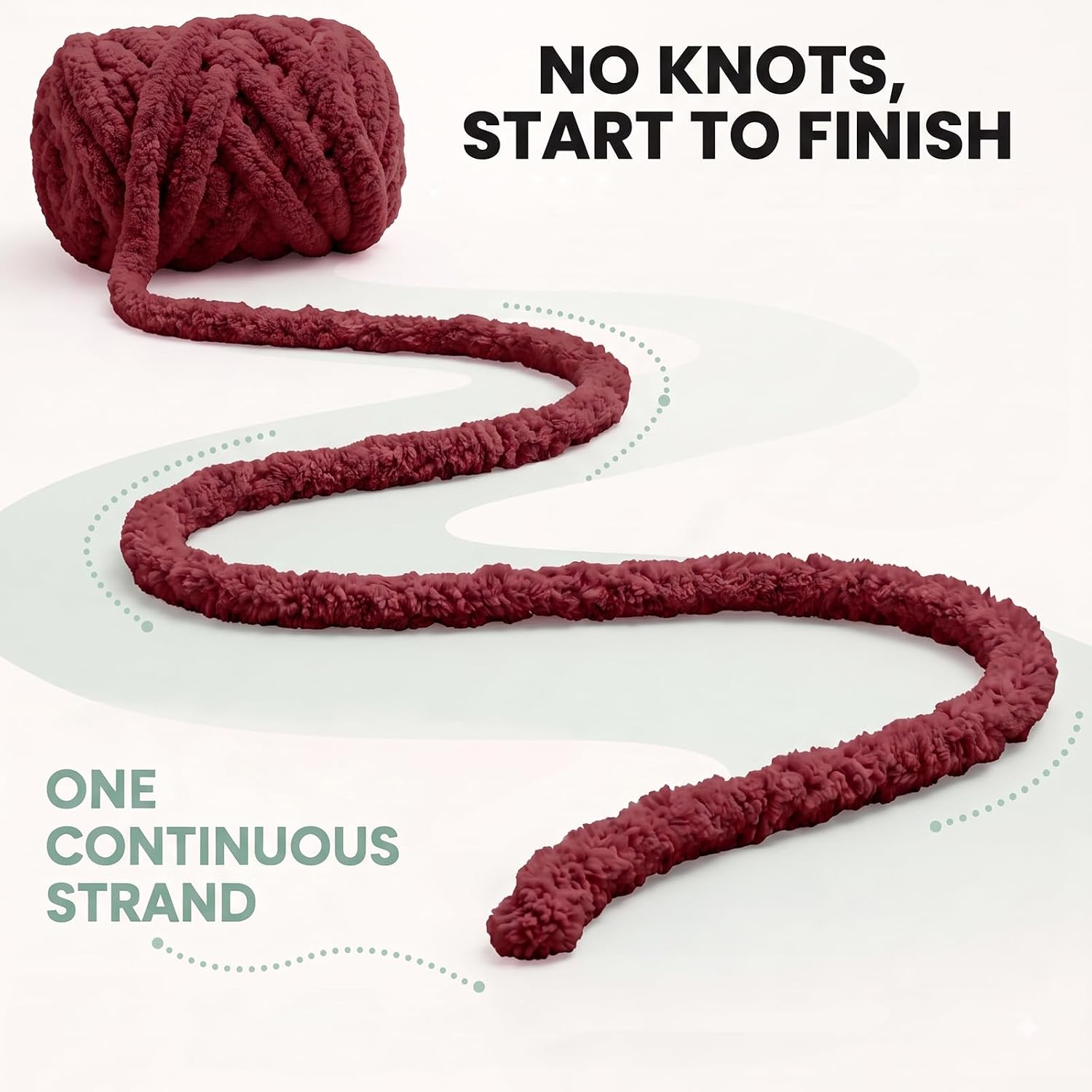 Thumbnail 5 de Chunky Hand-Knitting Yarn, 8 Skeins
