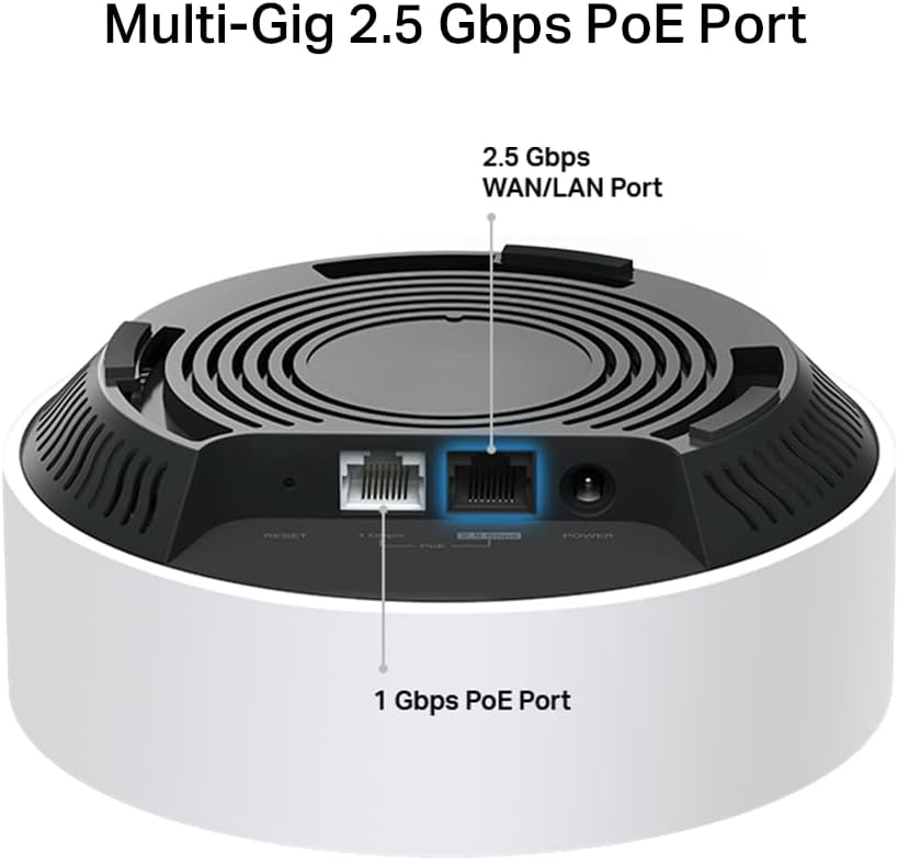 Detalle de TP-Link Deco X50-PoE (1-pack) AX3000 Whole Home Mesh Wi‑Fi 6 with PoE
