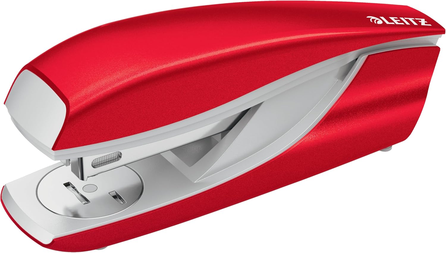 Thumbnail 6 de Leitz WOW Stapler 30 Sheet Capacity — Pearl White, Ergonomic Metal Body (55021001)