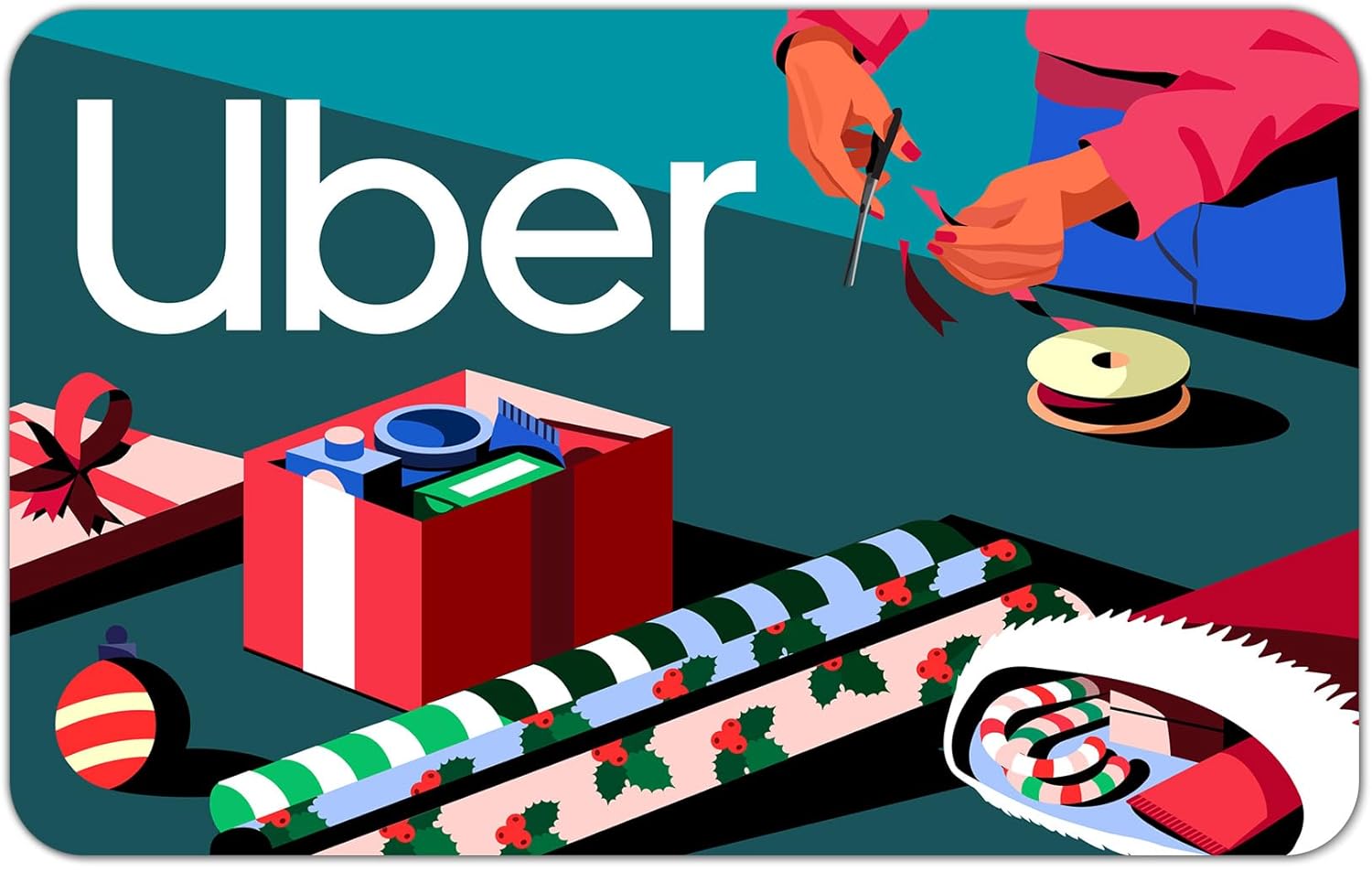 Detalle de Uber Gift Card (Email Delivery) — Redeemable in the U.S. via the Uber app