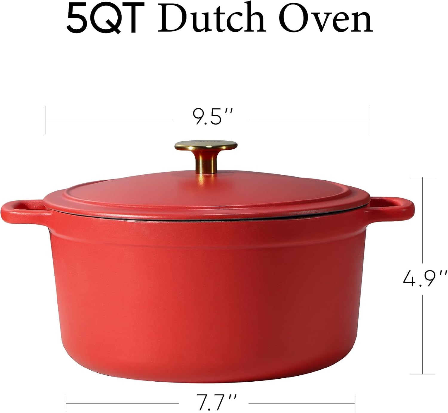 Detalle 2 de CAROTE 5QT Dutch oven 🍲