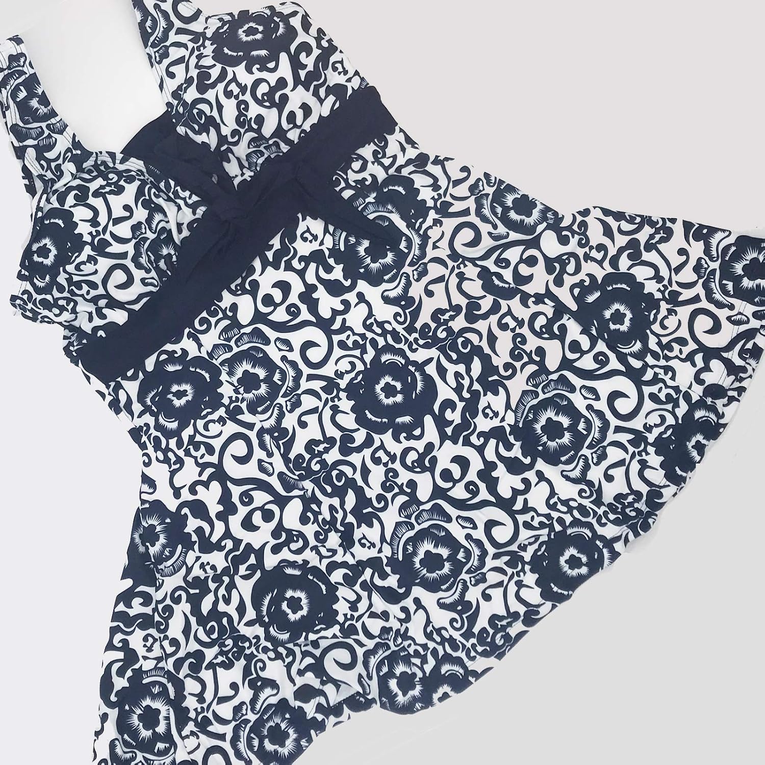 Detalle de Sixyotie floral one piece swimsuit tummy control