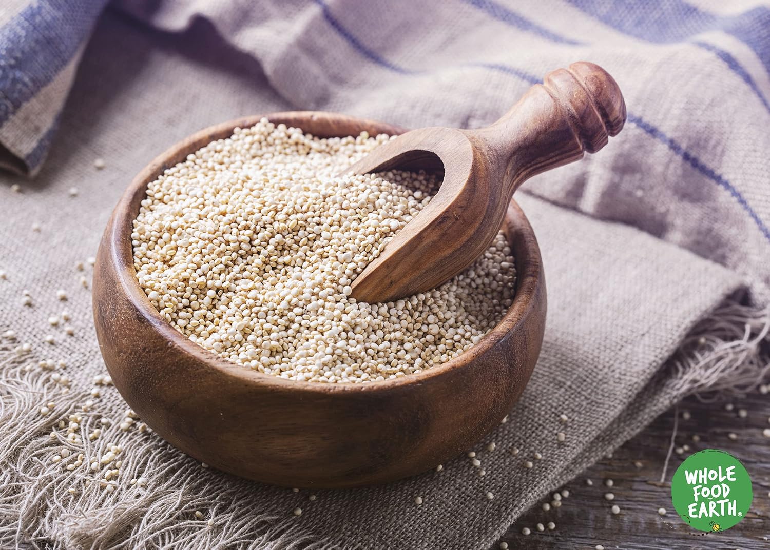 Thumbnail 3 de Wholefood Earth Organic Quinoa Grain 2 kg