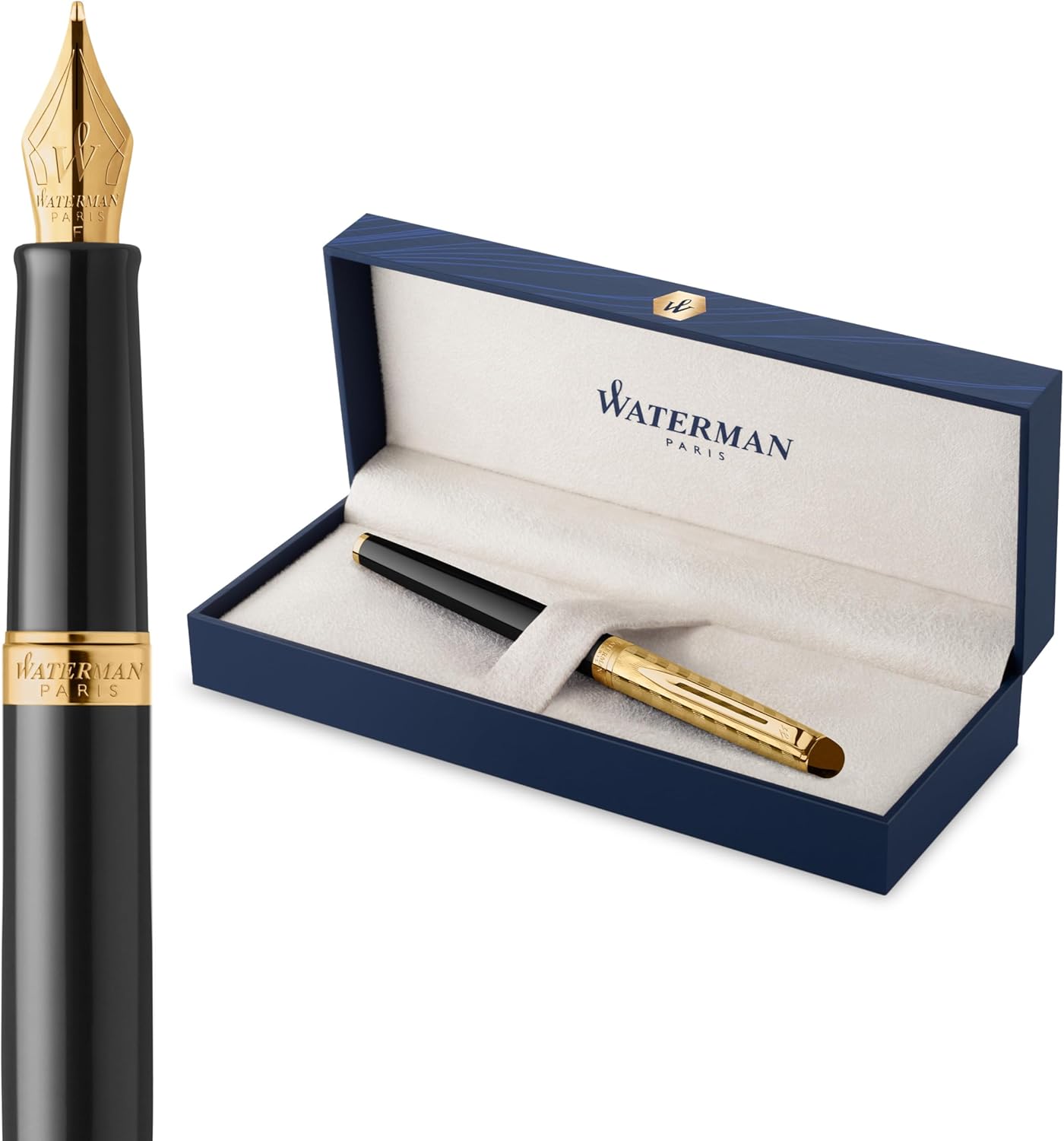 Detalle de Waterman Hémisphère Opera Negro