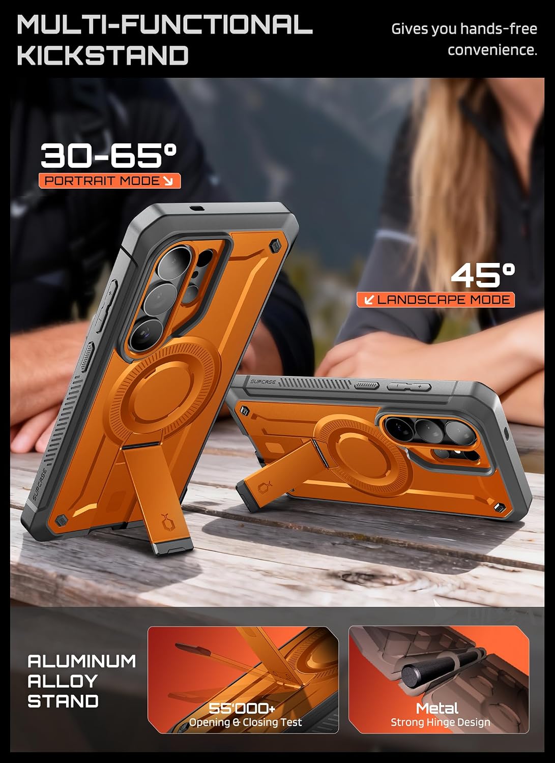 Thumbnail 5 de SUPCASE UB Pro Mag for Samsung Galaxy S26 Ultra Case with Stand