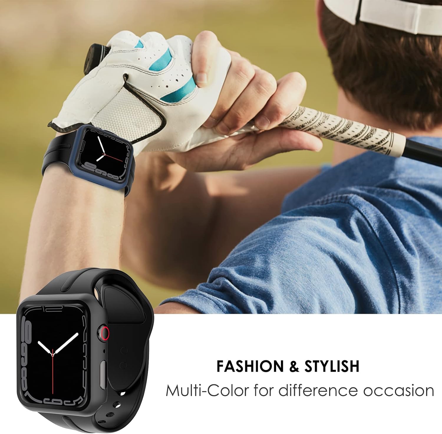 Thumbnail 6 de Simpeak – Coque 2 en 1 et Protection Écran HD 9H pour Apple Watch 45mm Series 7/8/9