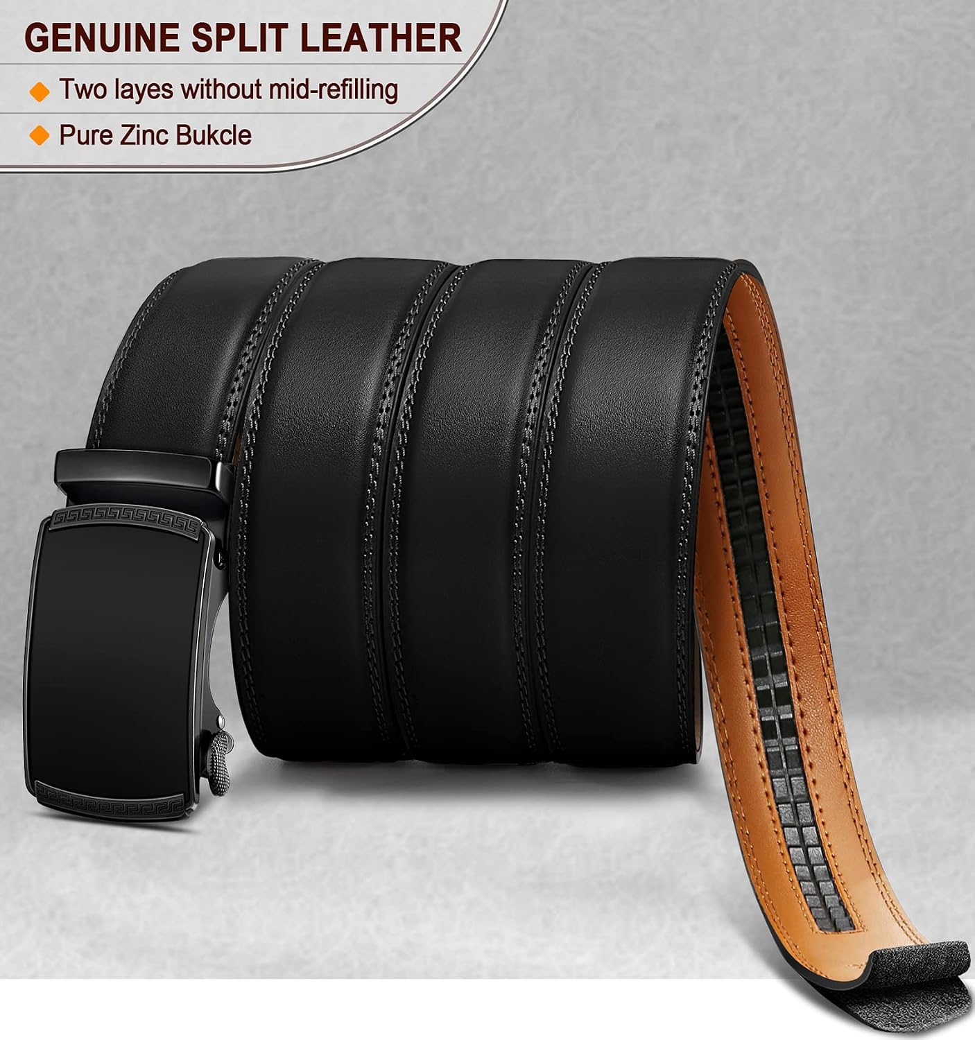 Thumbnail 2 de BULLIANT Cintura Uomo 35mm in pelle reversibile