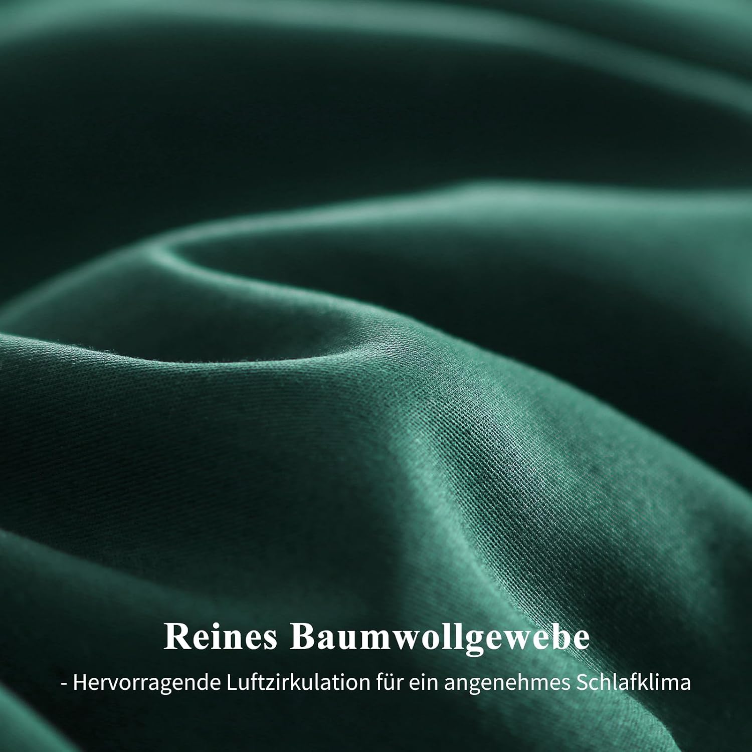 Thumbnail 4 de Aisbo Bettwäsche 200x200 Dunkelgrün