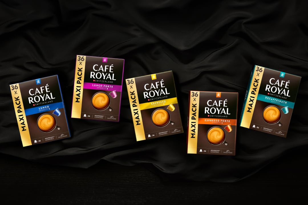 Thumbnail 6 de Café Royal Espresso – Nespresso-kompatible Kaffeekapseln, 36 Stk, 100 % Arabica, fruchtig, mittlere Röstung, Intensität 6/12