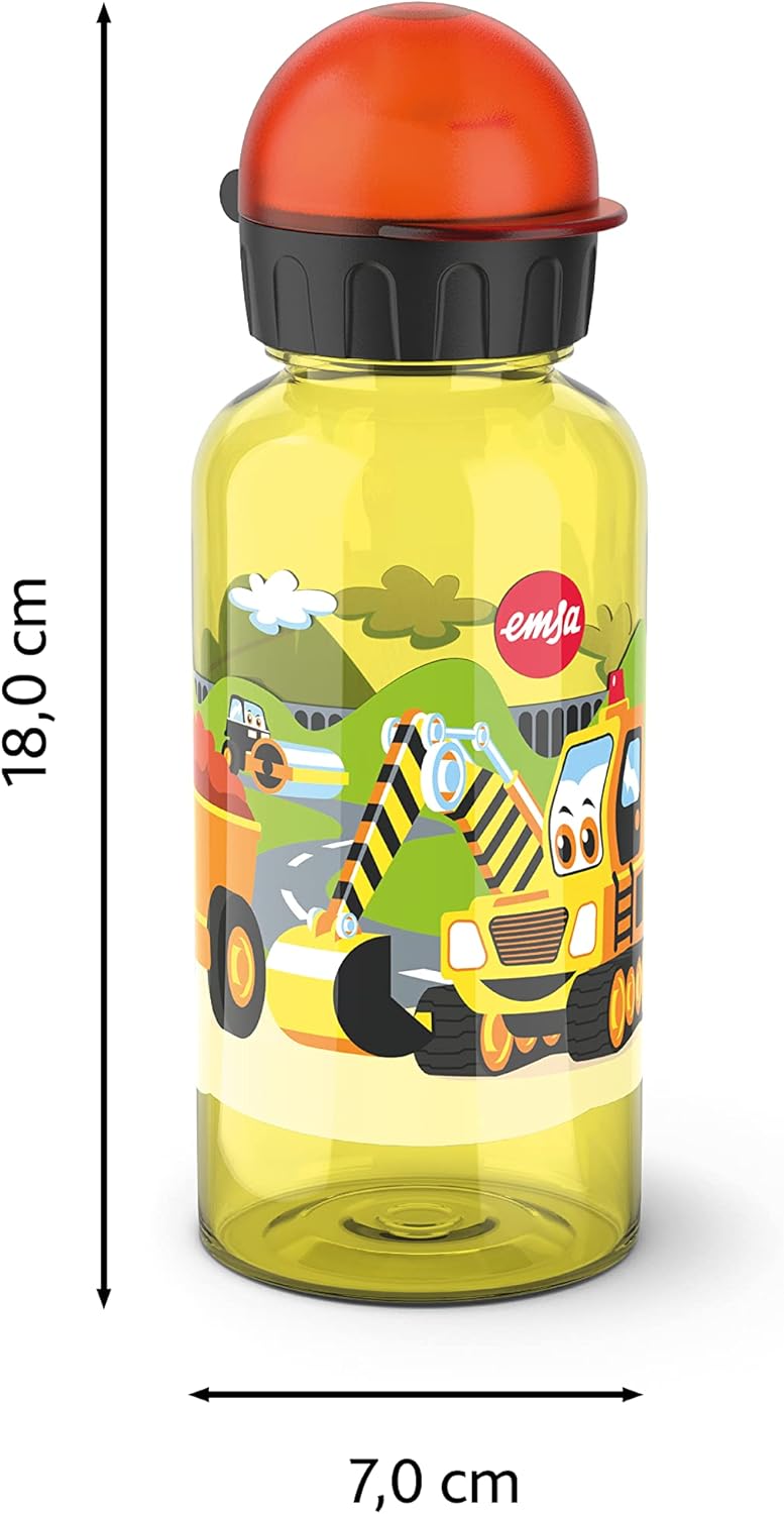 Thumbnail 2 de Emsa N30511 Kinder-Trinkflasche aus Tritan, 0,4 l – Road Works