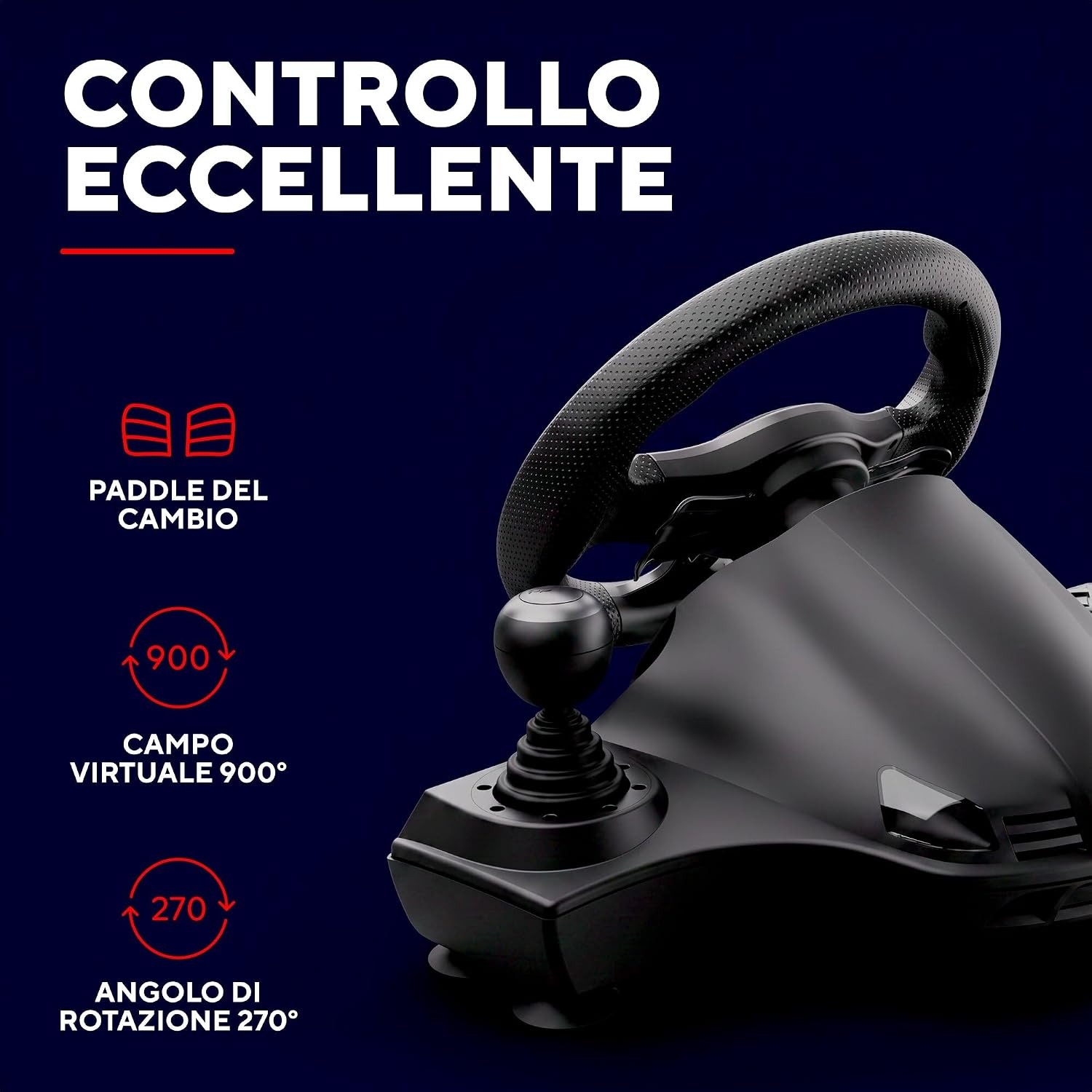 Detalle 2 de Trust GXTrust 289 Movi volante da corsa