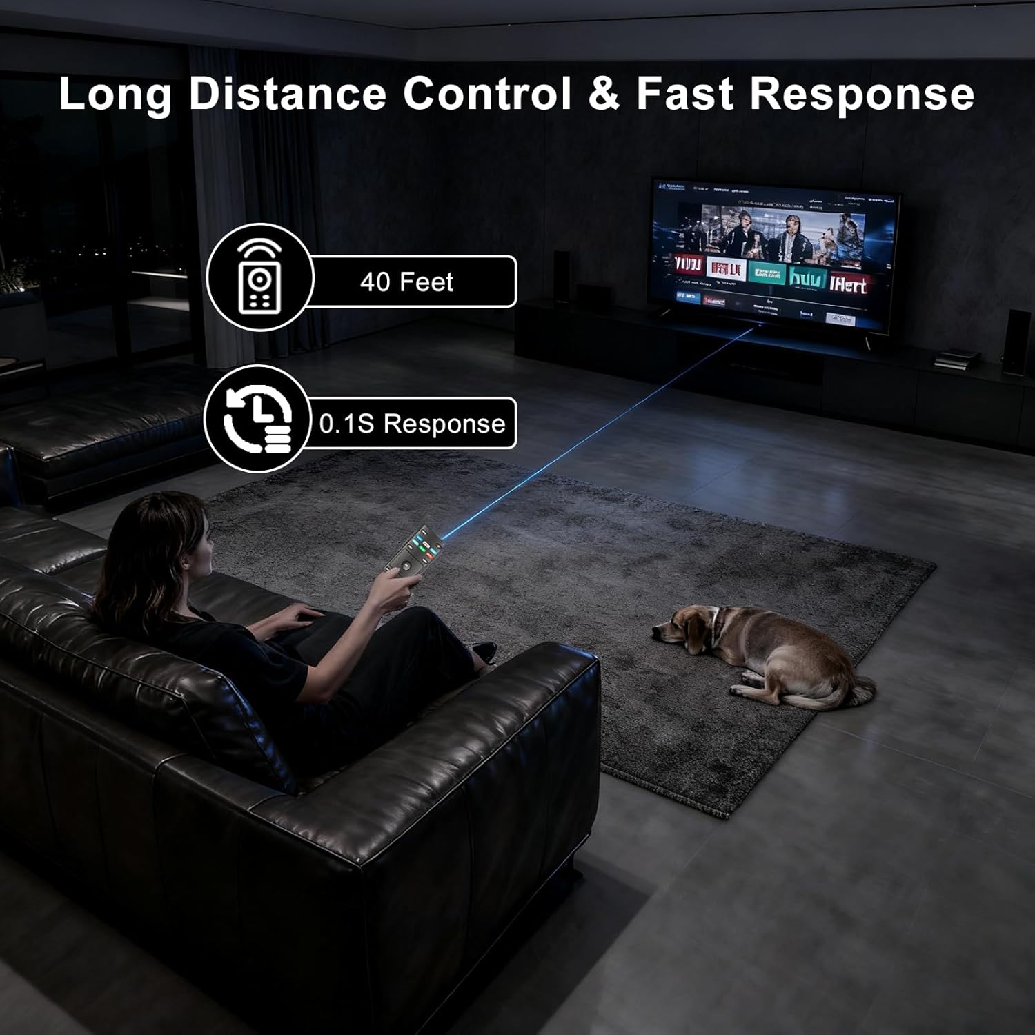 Thumbnail 4 de Luyeper Replacement for Vizio TV Remote XRT136