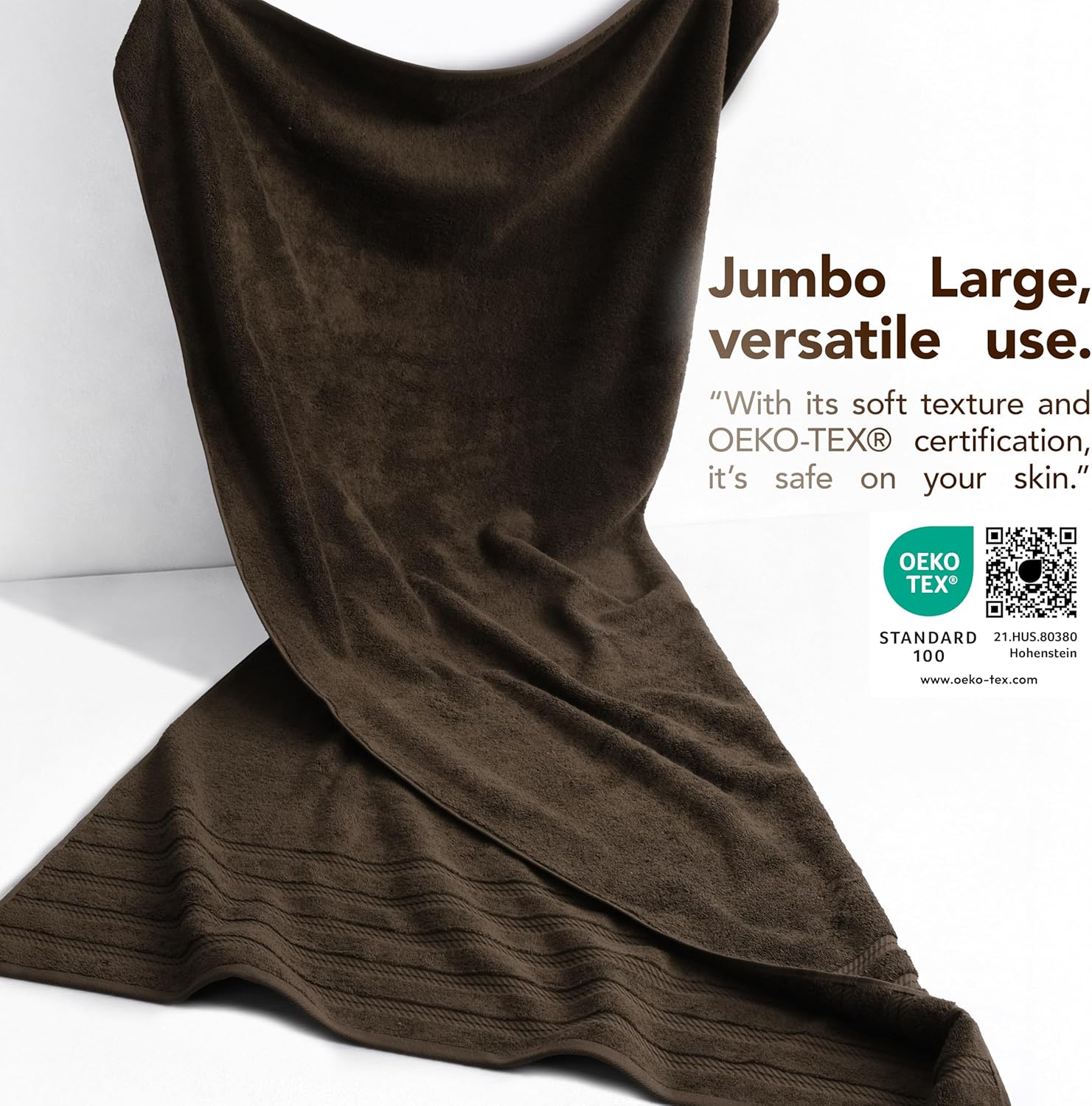 Detalle de American Soft Linen bath towel 35x70
