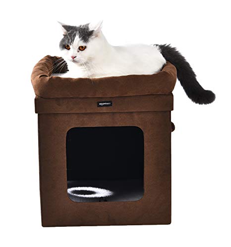 Thumbnail 4 de Amazon Basics Casa para Gato Plegable 🐱 38x38x43 cm